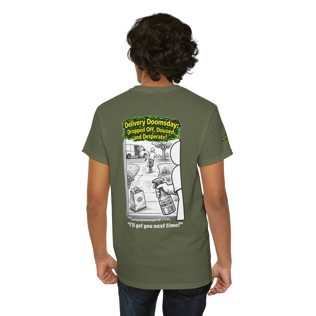 I Survived 2020 — PANDEMIC S1:E5: Director's Cut Special Edition "Delivery Doomsday" Unisex Heavy Cotton Tee