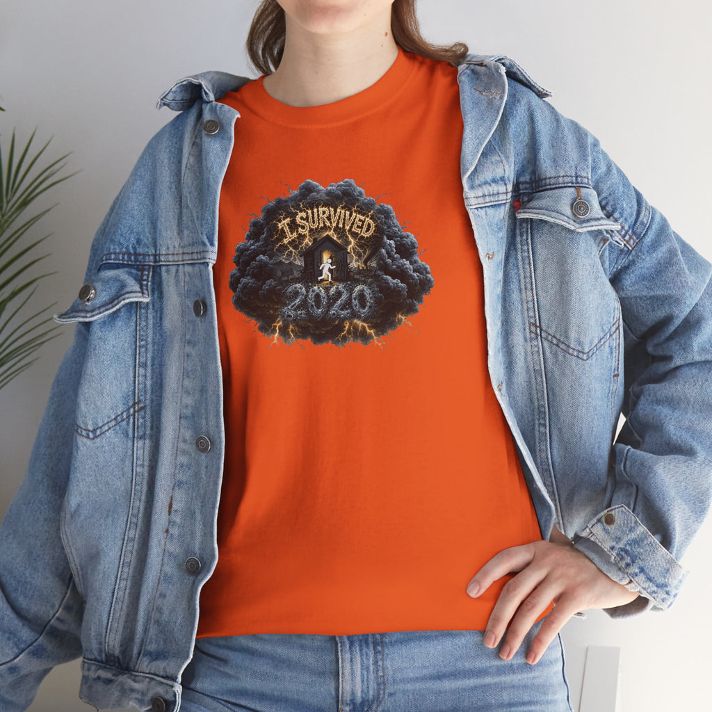 I Survived 2020 — Original PILOT Design: Director's Cut Special Edition Unisex Heavy Cotton Tee