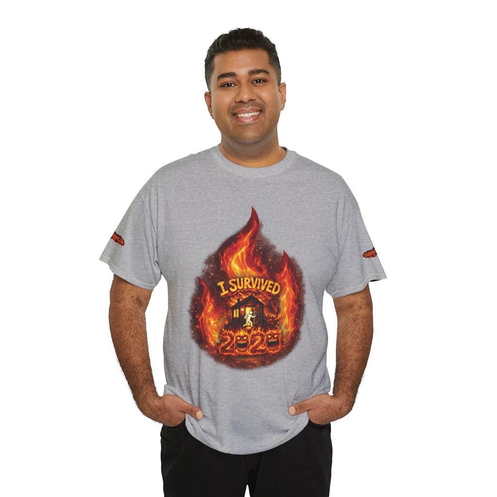 I Survived 2020 — Director's Cut S2:E1 "Berry Creek" | Wildfire Edition Memorial Unisex Heavy Cotton Tee (SPECIAL EDITION)