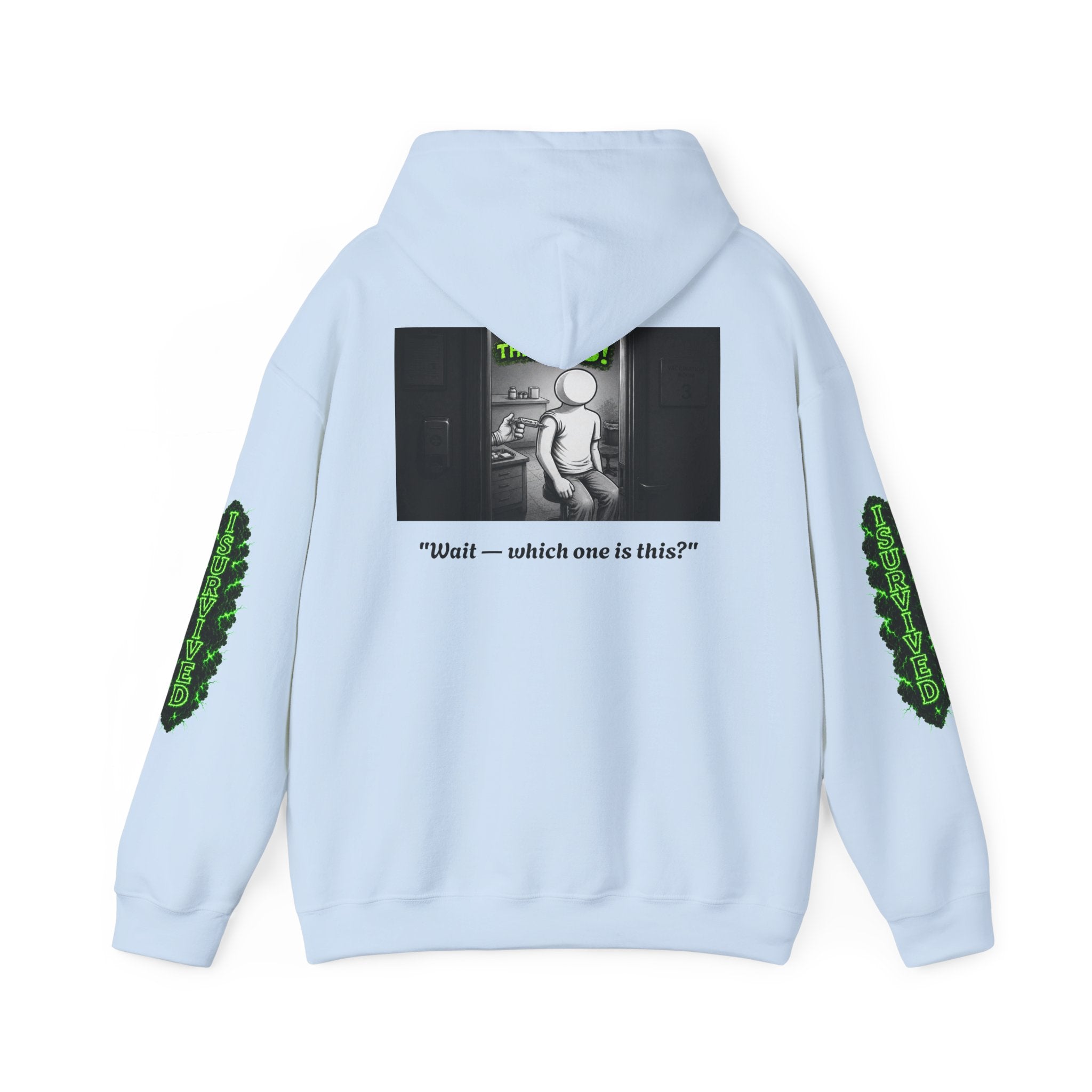 I Survived 2020 — Director's Cut S1:E3 "The Jab!" | Pandemic Edition Hoodie Sweatshirt