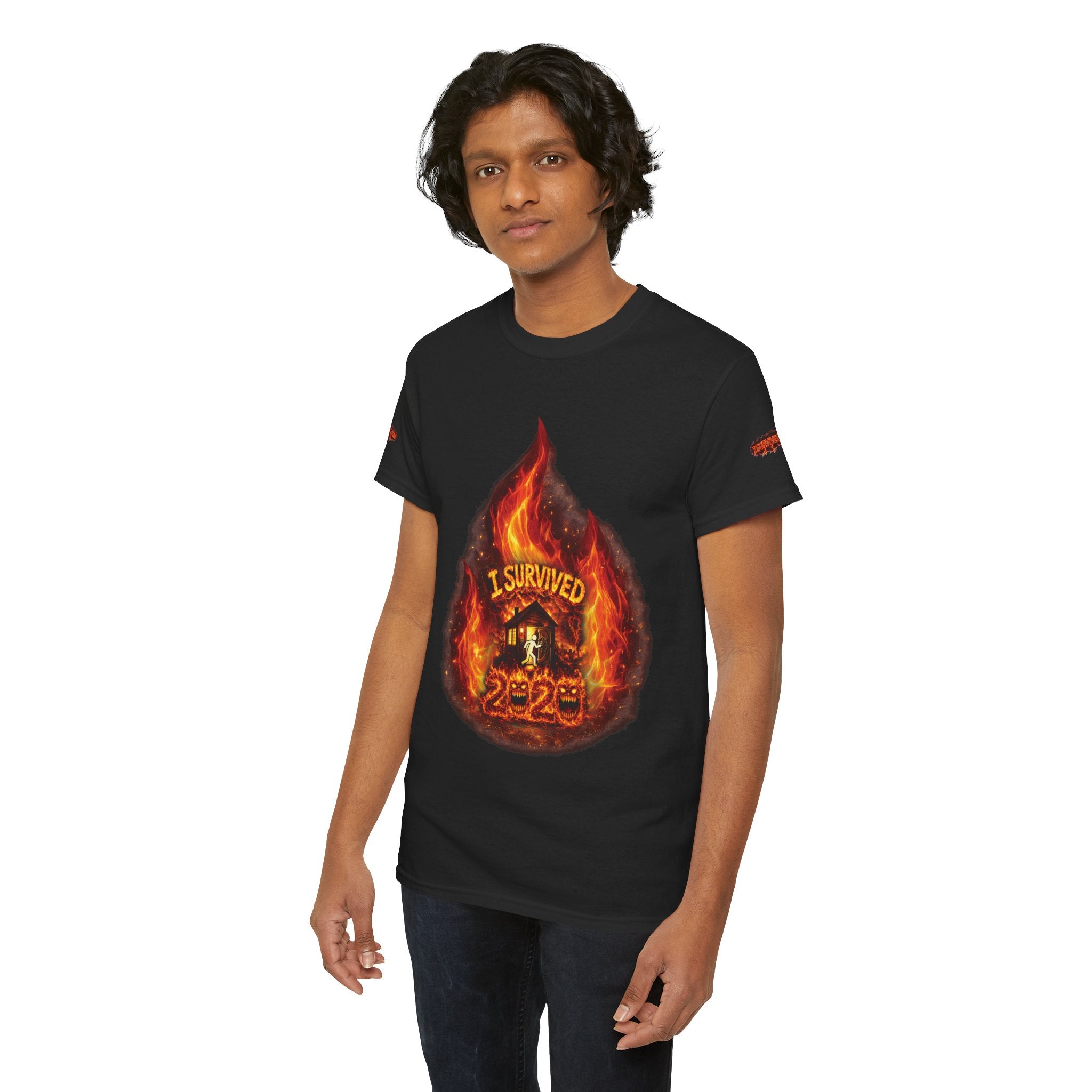 I Survived 2020 — Director's Cut S2:E1 "Berry Creek" | Wildfire Edition Memorial Unisex Heavy Cotton Tee (SPECIAL EDITION)