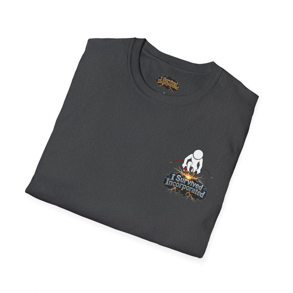 I Survived 2020 — "Please Stand By" Test Pattern Tee Summer Premier Unisex Softstyle T-Shirt