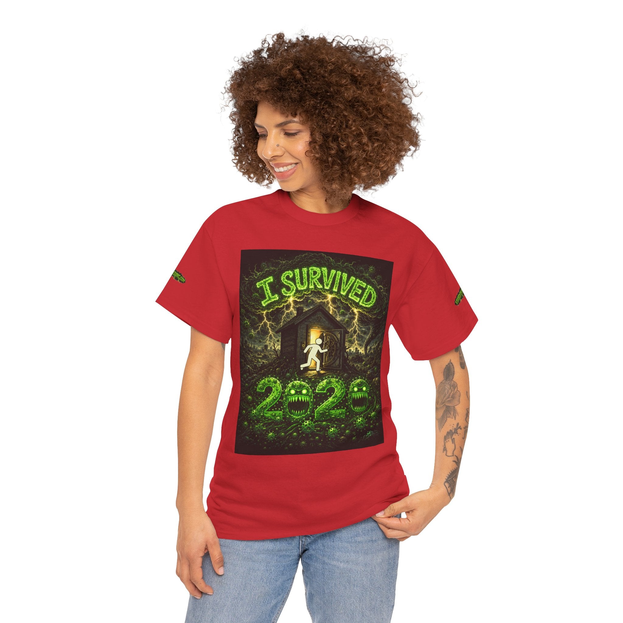 I Survived 2020 — S1:E4 "Mask Madness Mayhem Moment" | Pandemic Edition Unisex Heavy Cotton Tee (SPECIAL EDITION)