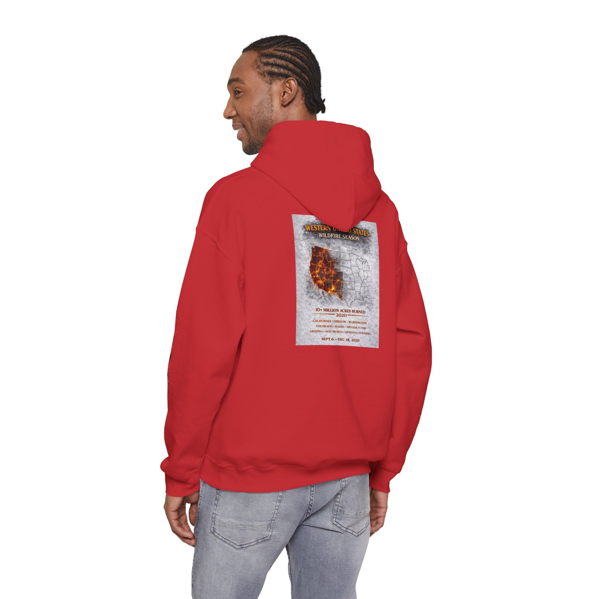 I Survived 2020 — Director's Cut S2:E4 "Western U.S. Wildfire Season" | Mid-Season Finale Pt. 1 | Wildfire Edition Memorial Hoodie Sweatshirt