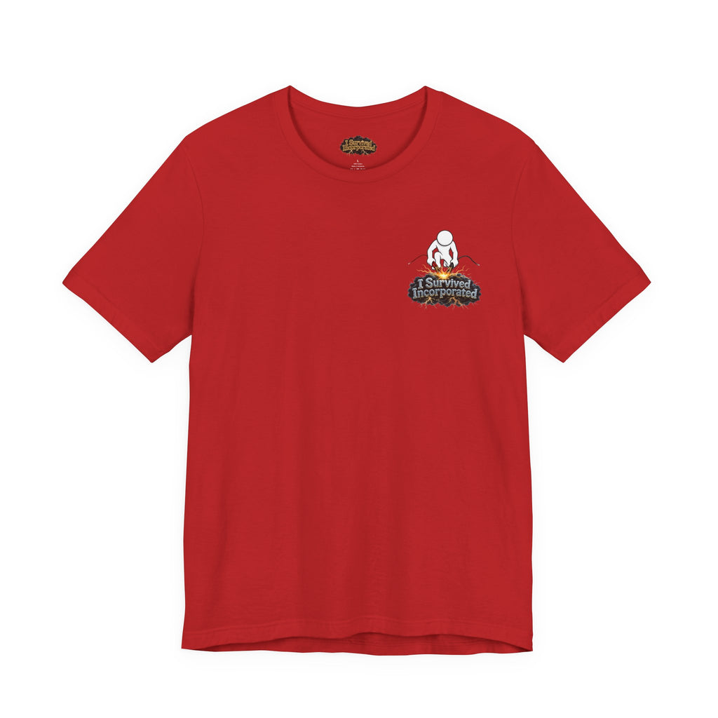 I Survived 2020 — "Please Stand By" Test Pattern Tee Summer Premier Unisex Jersey Short Sleeve Tee