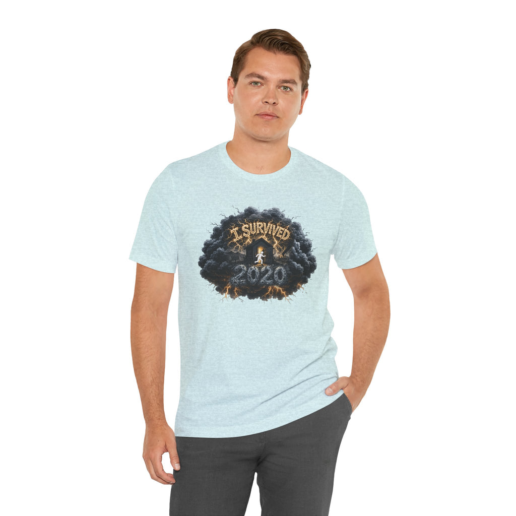 I Survived 2020 — Director's Cut Original Design Teaser Tee | Season 1 Premiere Drop Unisex Jersey Short Sleeve Tee