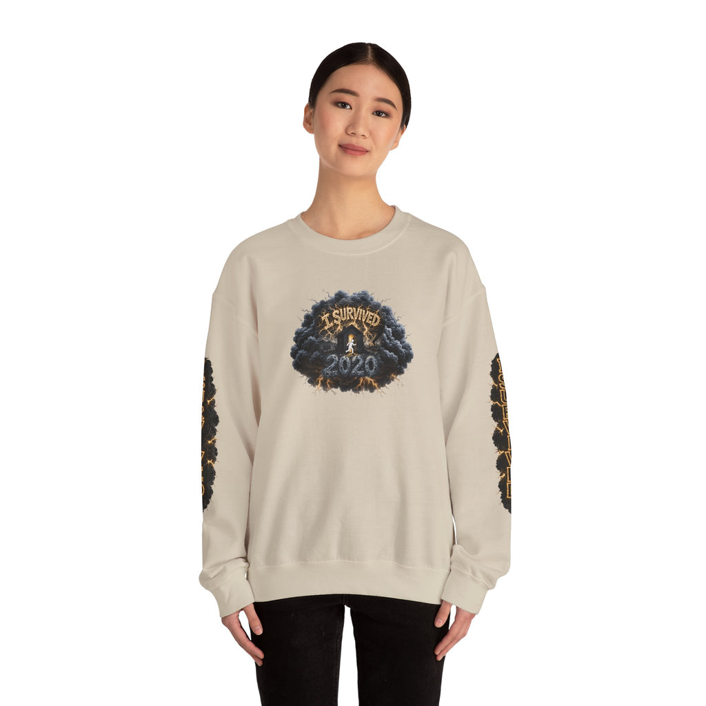 I Survived 2020 — Original PILOT Design: Director's Cut Special Edition Unisex Heavy Blend™ Crewneck Sweatshirt