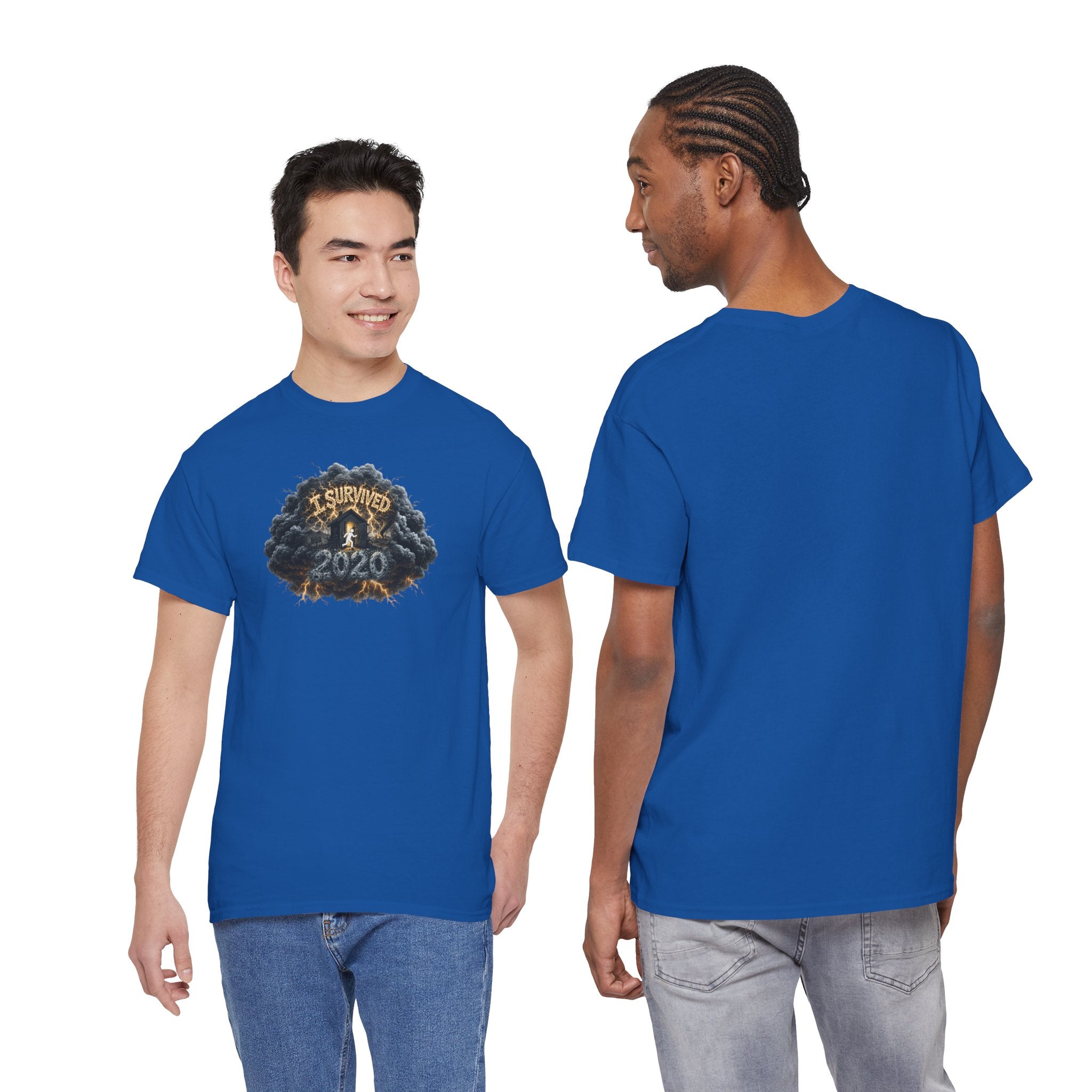 I Survived 2020 —  Original PILOT Design: Director's Cut Unisex Heavy Cotton Tee