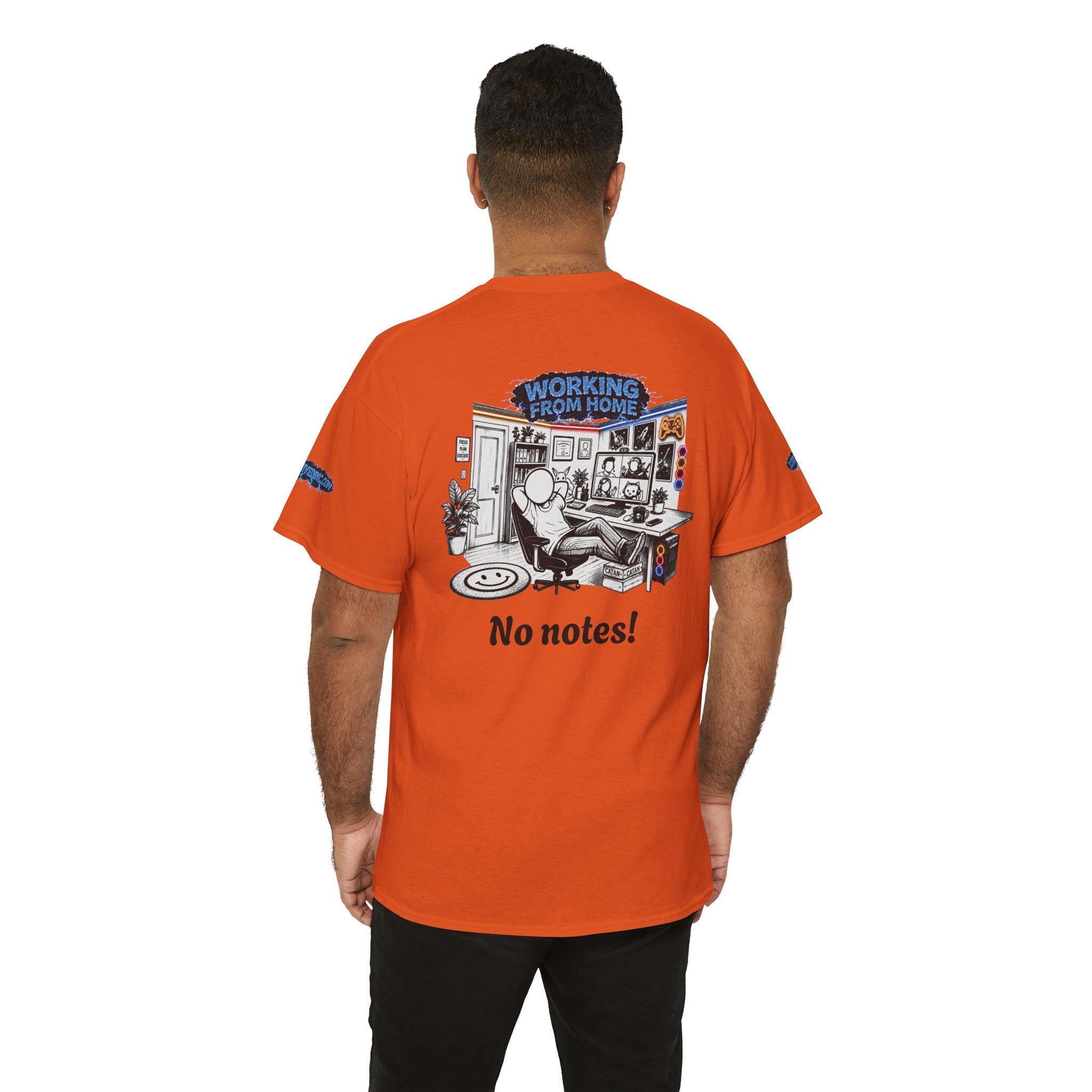 I Survived 2020 — LOCKDOWN S3:E4: Special Edition "Working From Home" Unisex Heavy Cotton Tee