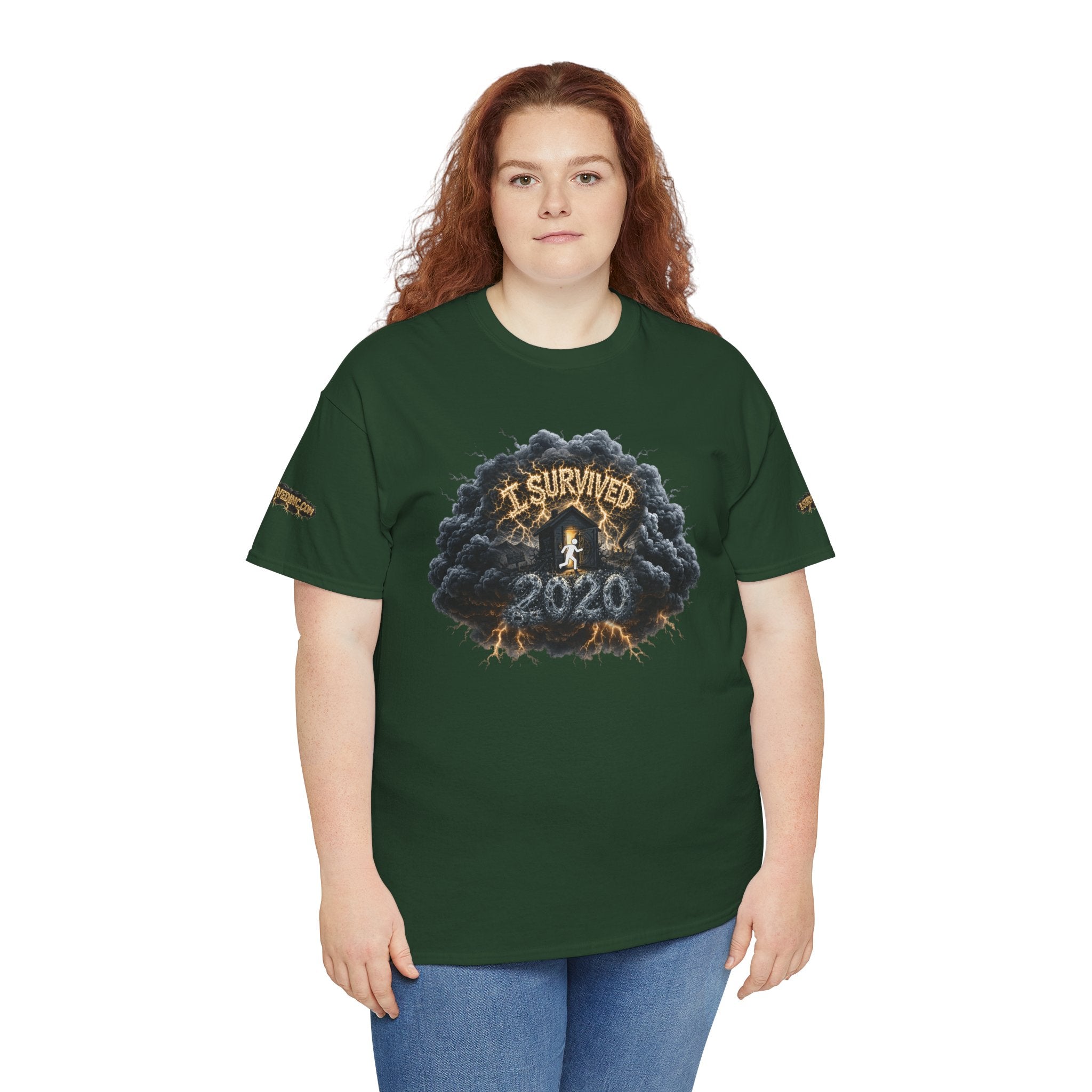 I Survived 2020 — Director's Cut Original Design Teaser Tee | Season 1 Premiere Drop Unisex Heavy Cotton Tee (SPECIAL EDITION)