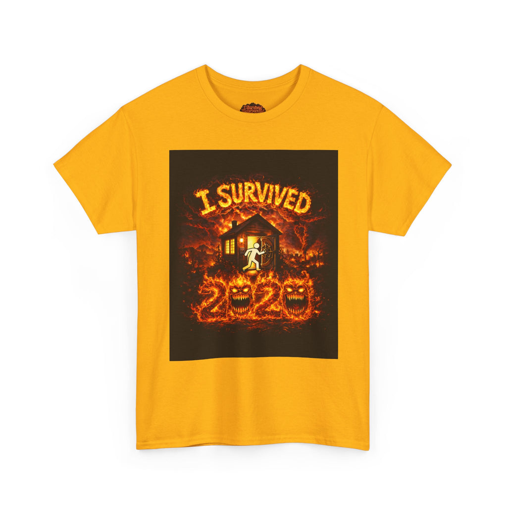 I Survived 2020 — S2:E3 "The California Wildfires" | Wildfire Edition Memorial Unisex Heavy Cotton Tee