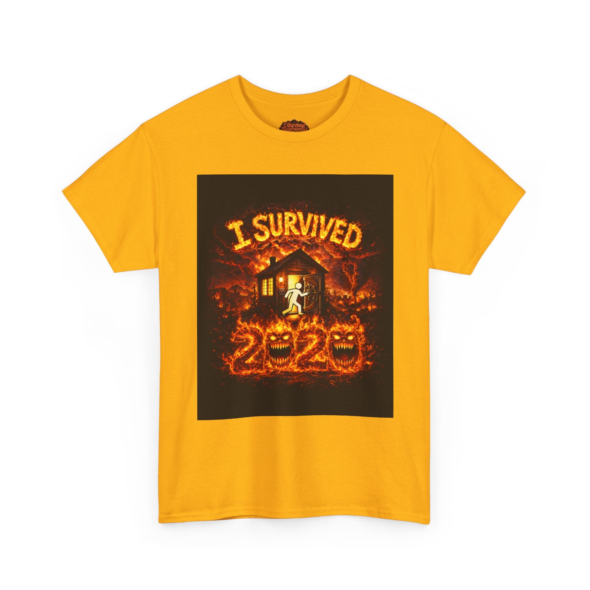 I Survived 2020 — S2:E3 "The California Wildfires" | Wildfire Edition Memorial Unisex Heavy Cotton Tee