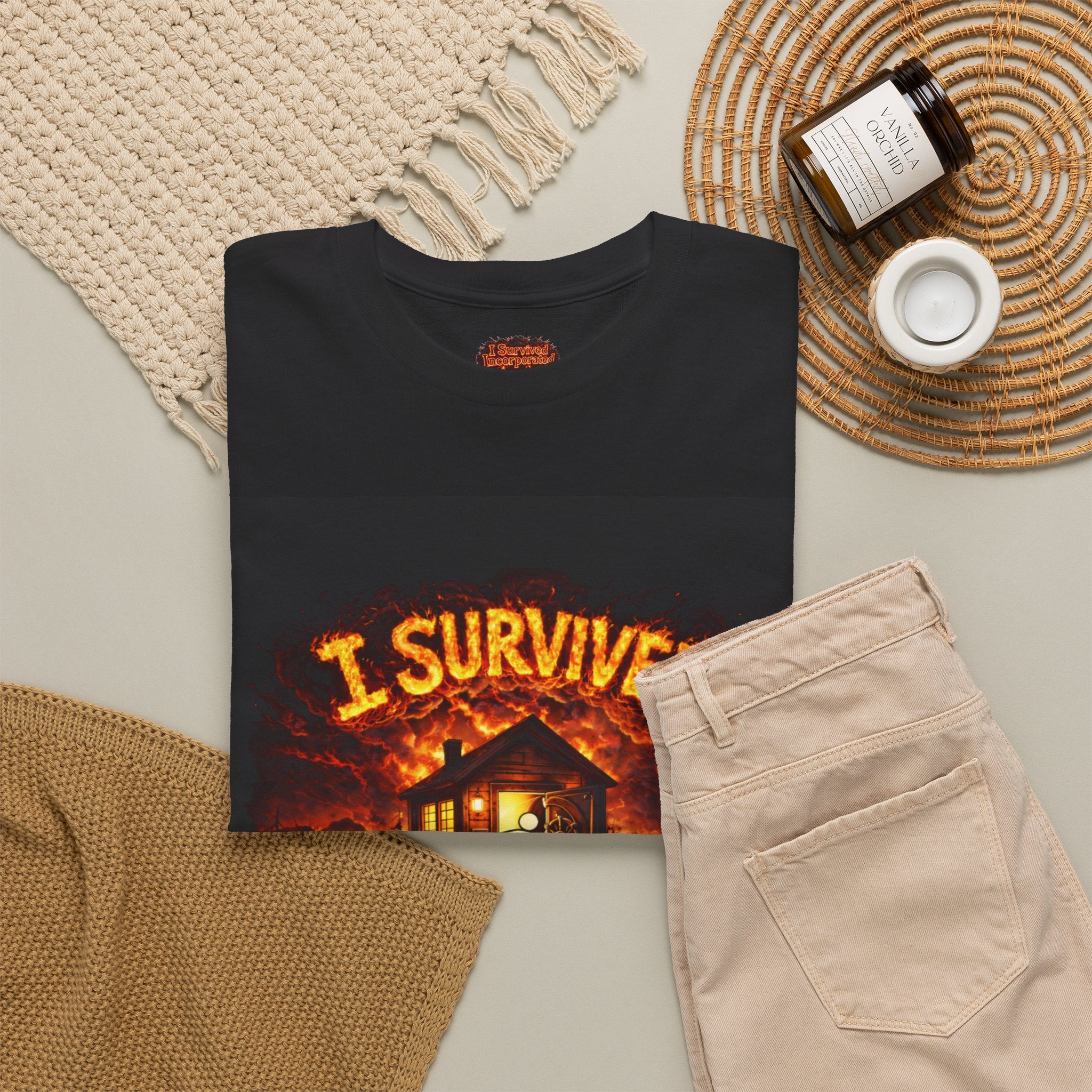 I Survived 2020 — WILDFIRES S2:E2: "The Bobcat Fire" Memorial Unisex Heavy Cotton Tee