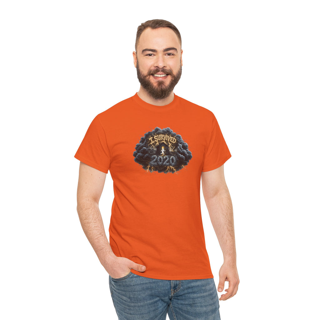 I Survived 2020 — Original PILOT Design: Director's Cut Unisex Heavy Cotton Tee