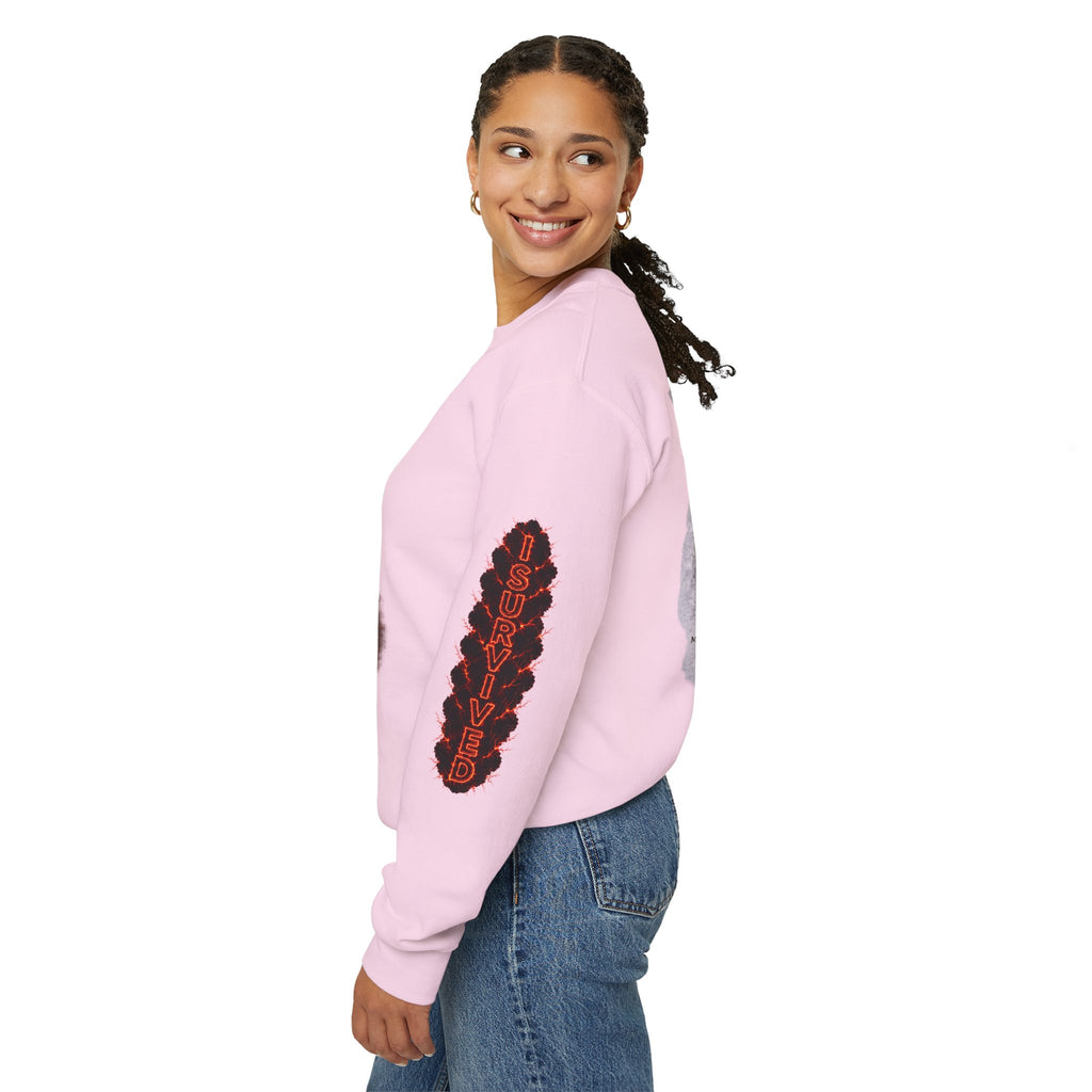 I Survived 2020 — Director's Cut S2:E3 "The California Wildfires" | Wildfire Edition Memorial Unisex Heavy Blend™ Crewneck Sweatshirt