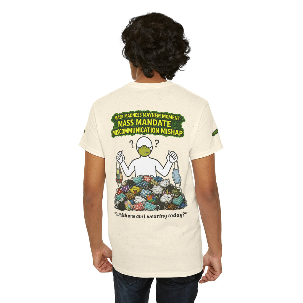 I Survived 2020 — PANDEMIC S1:E4: Special Edition "Mask Madness" Unisex Heavy Cotton Tee