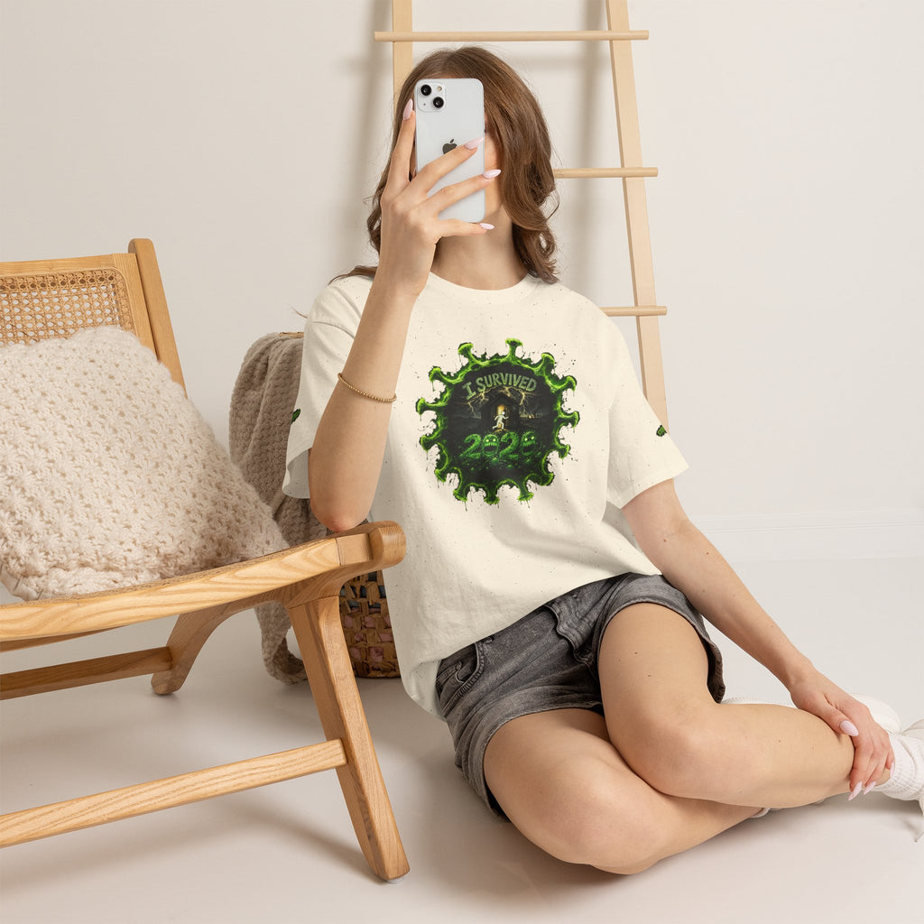 I Survived 2020 — Director's Cut S1:E4 "Mask Madness Mayhem Moment" | Pandemic Edition Unisex Heavy Cotton Tee (SPECIAL EDITION)