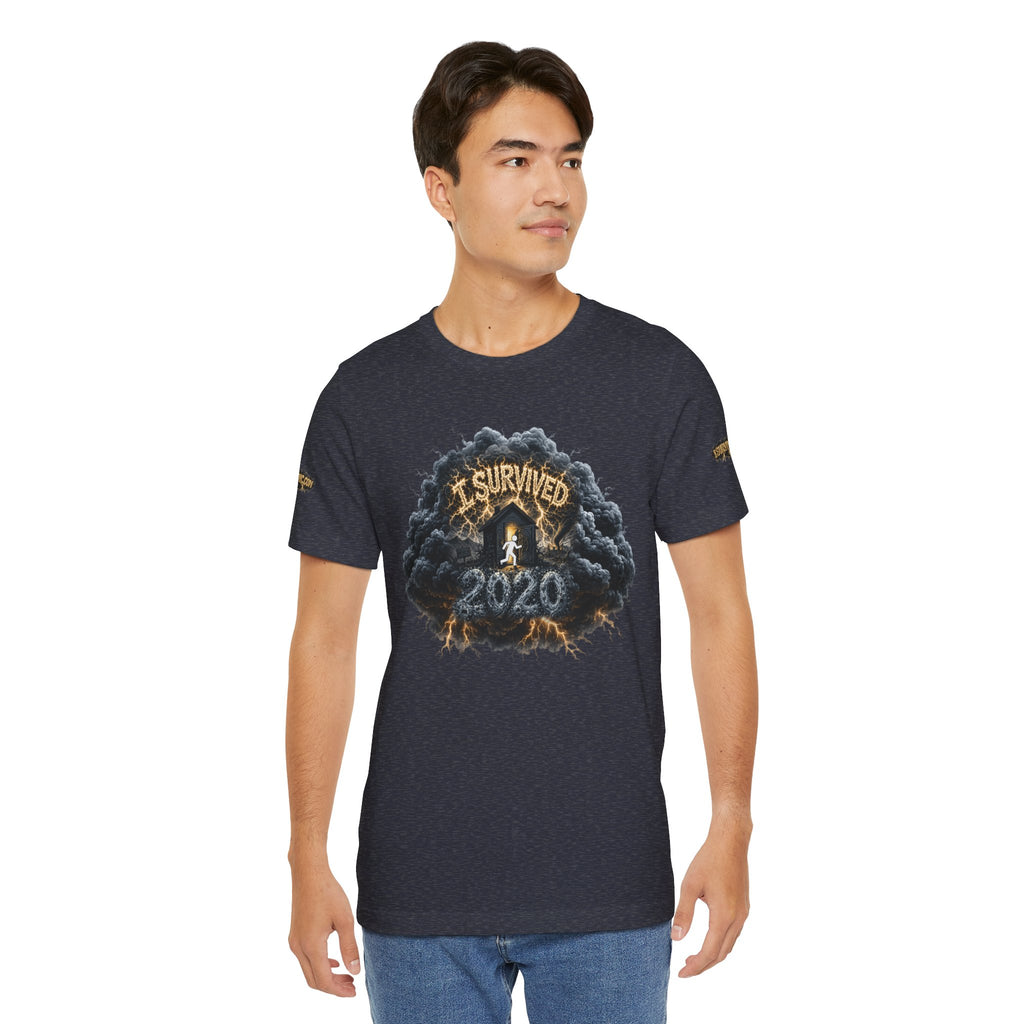 I Survived 2020 — Director's Cut Original Design Teaser Tee | Season 1 Premiere Drop Unisex Jersey Short Sleeve Tee