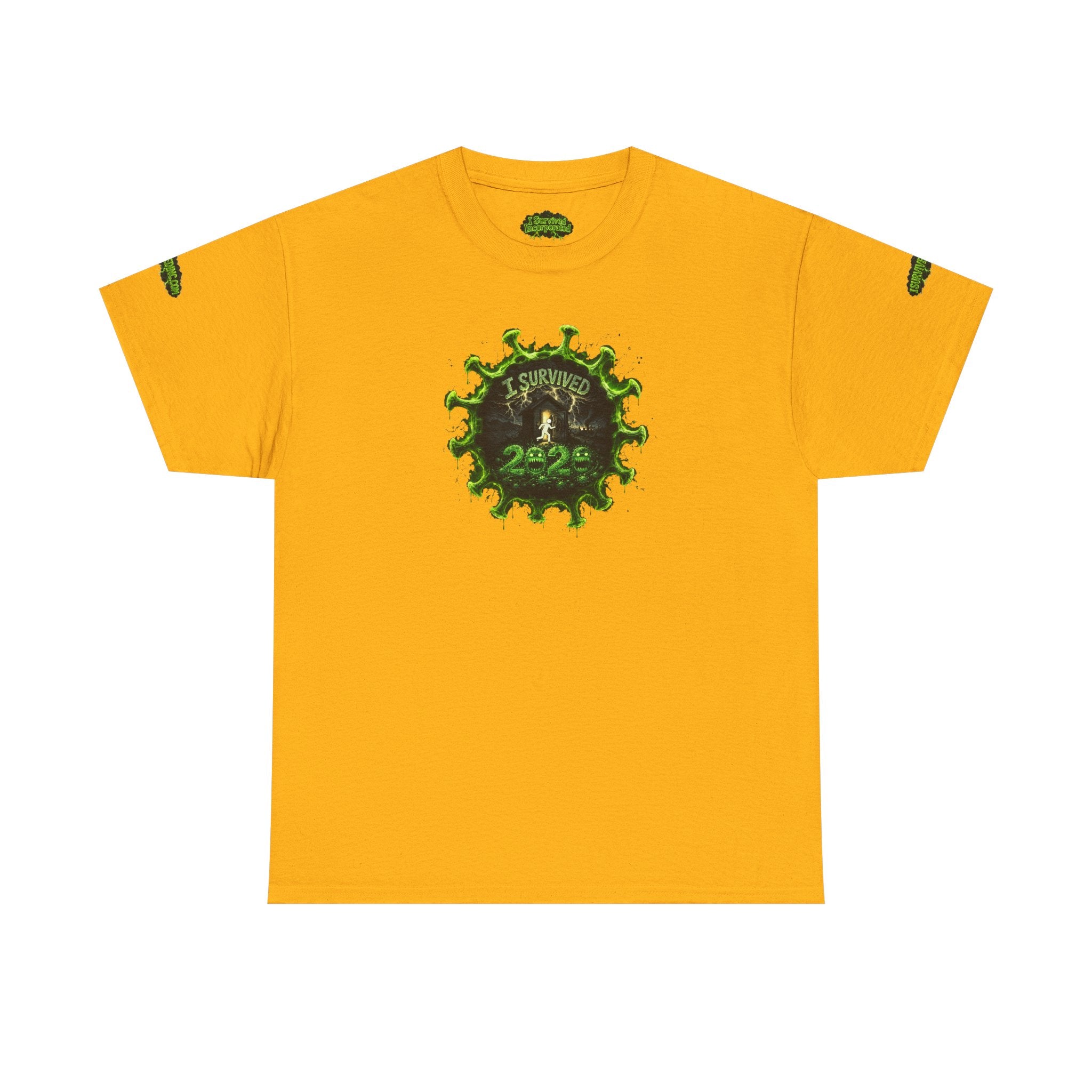 I Survived 2020 — PANDEMIC S1:E4: Director's Cut Special Edition "Mask Madness" Unisex Heavy Cotton Tee