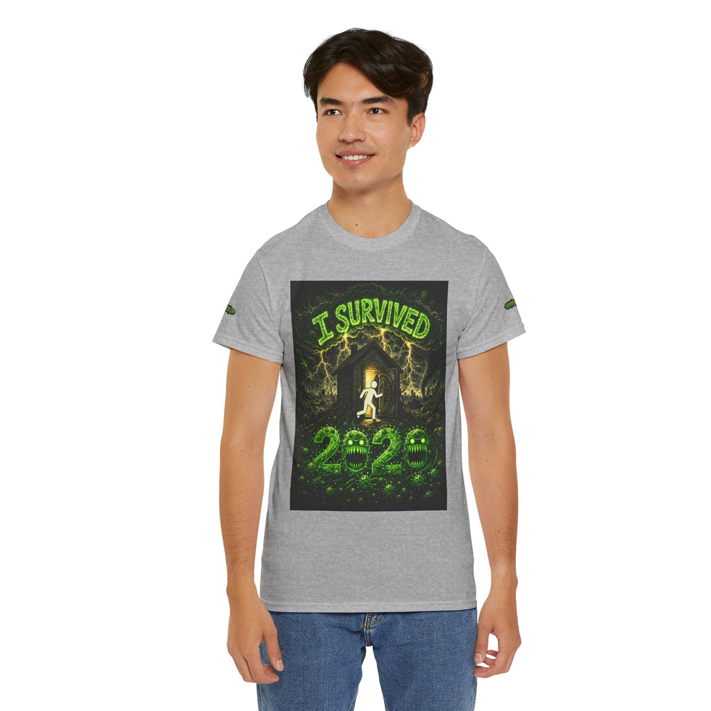I Survived 2020 — S1:E1 "COVID-19: The Coronavirus" | Pandemic Edition Unisex Heavy Cotton Tee (SPECIAL EDITION)