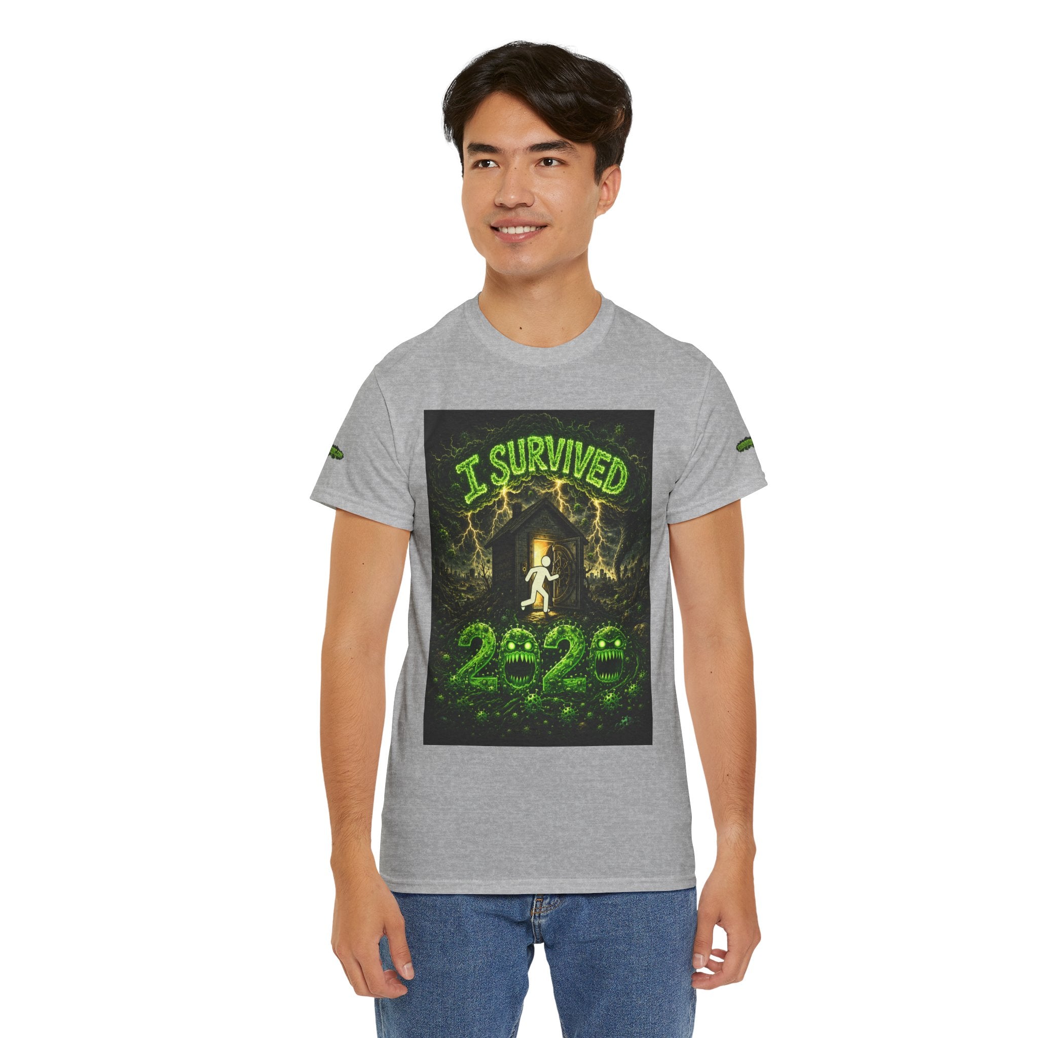 I Survived 2020 — S1:E1 "COVID-19: The Coronavirus" | Pandemic Edition Unisex Heavy Cotton Tee (SPECIAL EDITION)