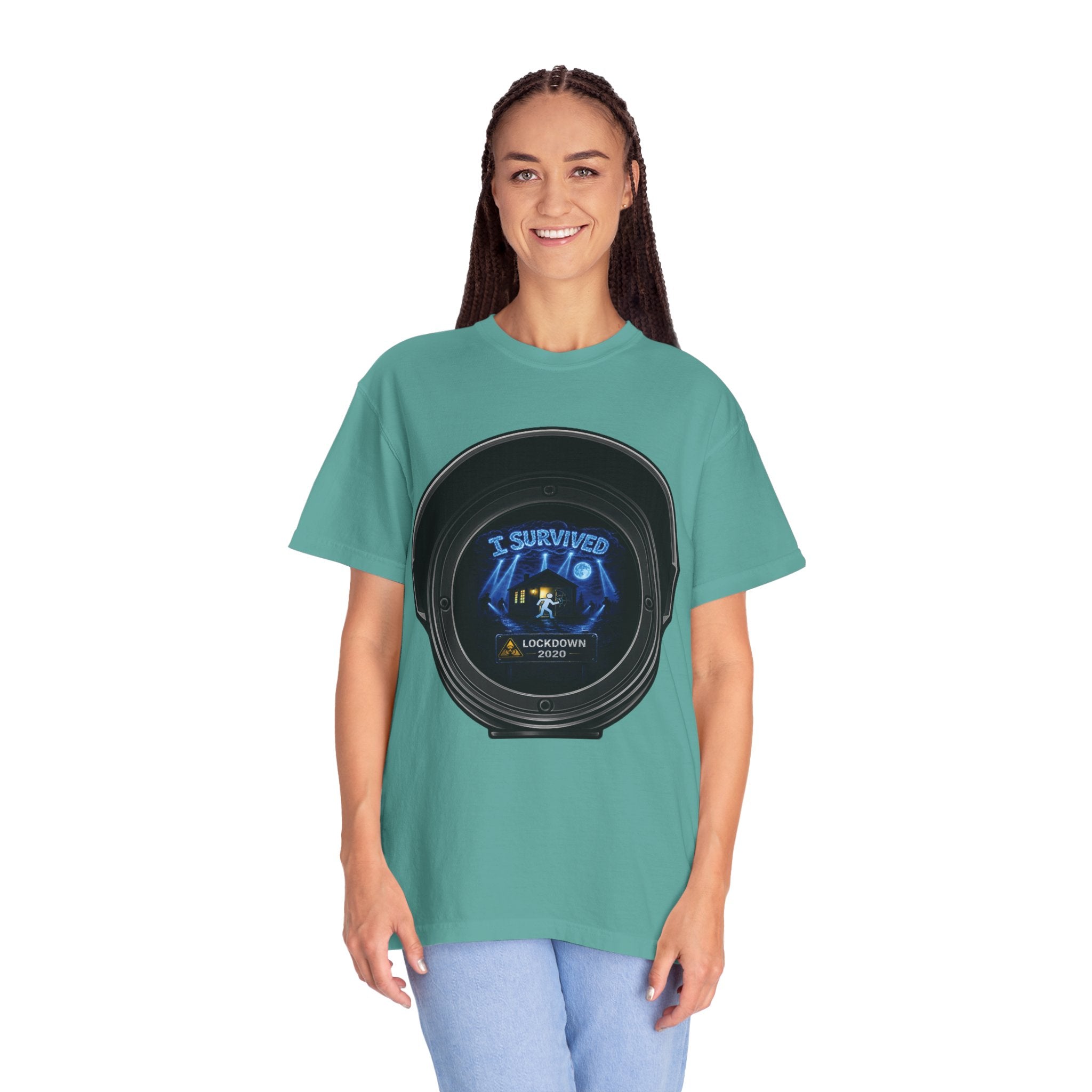 I Survived 2020 — Director's Cut S3:E2 "Dating Under Lockdown" | Lockdown Edition Documentary Unisex Garment-Dyed T-shirt