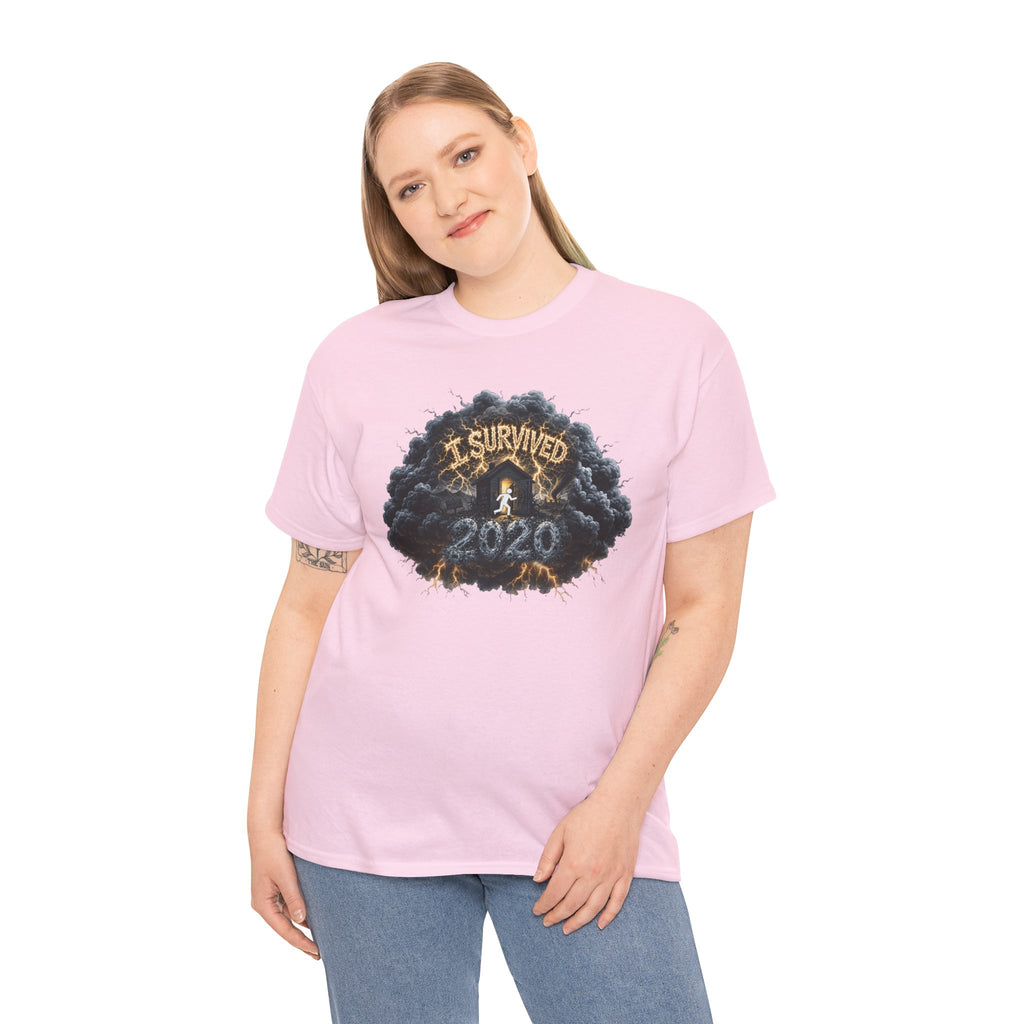 I Survived 2020 —  Deriector's Cut Original Design Teaser Tee | Season 1 Premiere Drop Unisex Heavy Cotton Tee