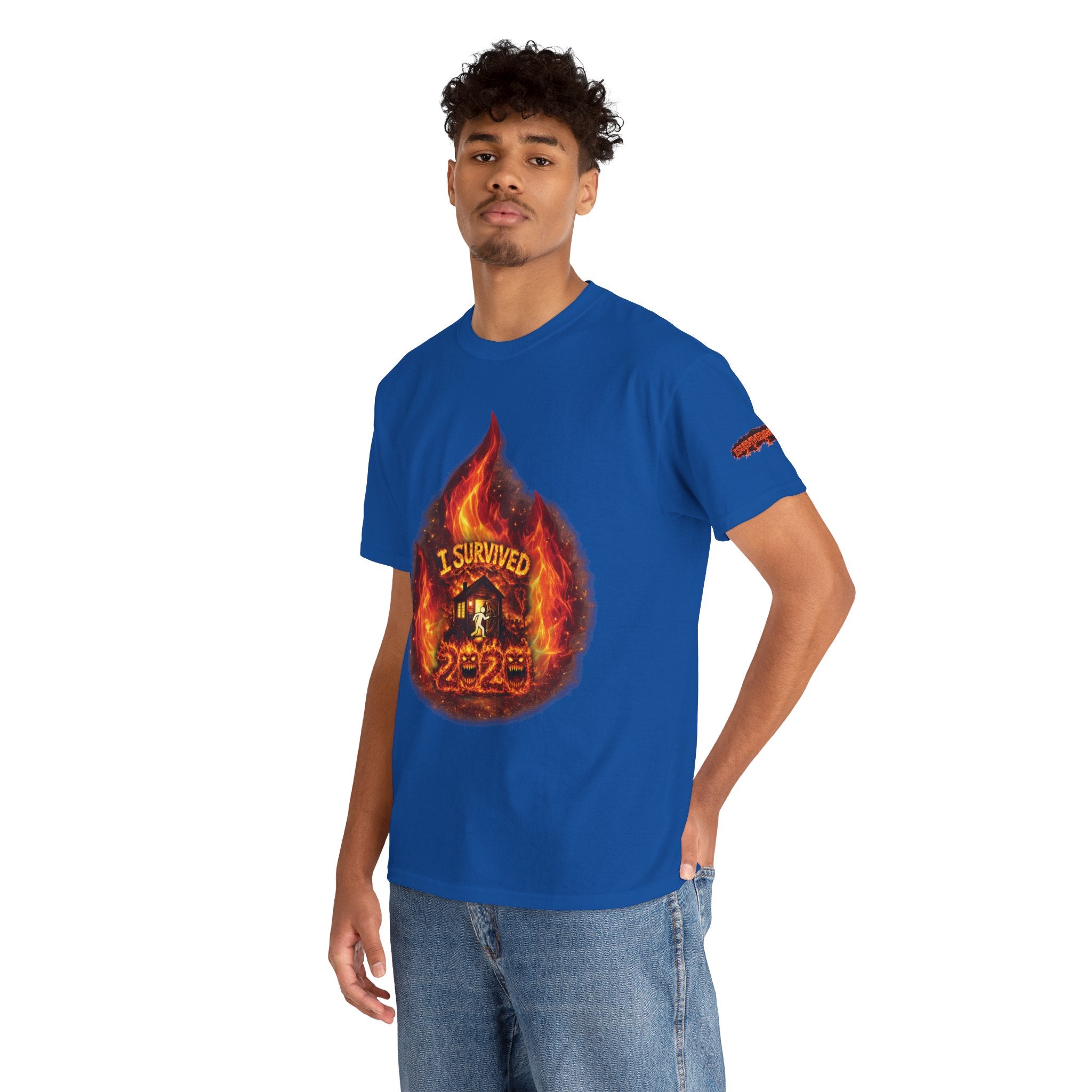 I Survived 2020 — Director's Cut S2:E1 "Berry Creek" | Wildfire Edition Memorial Unisex Heavy Cotton Tee (SPECIAL EDITION)