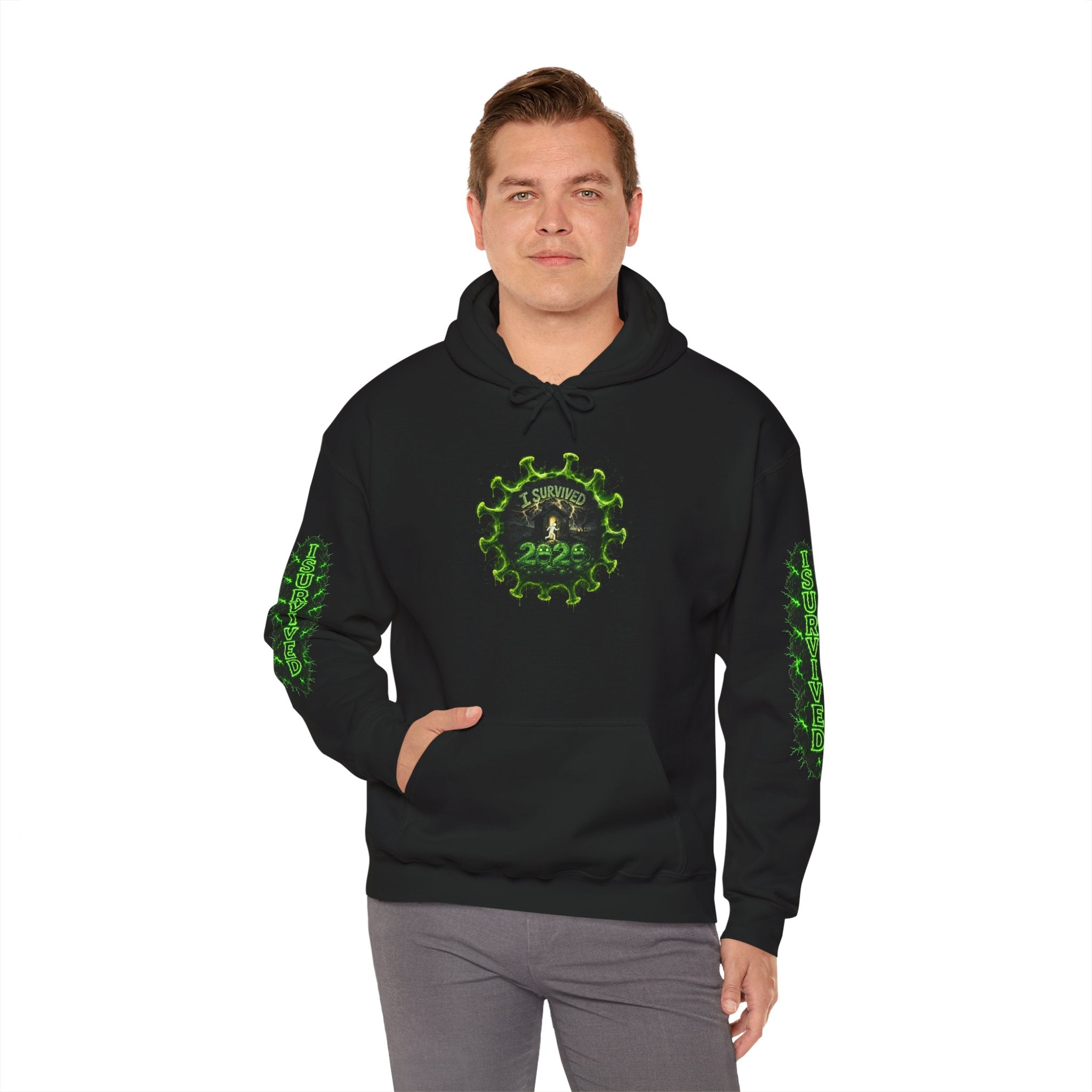 I Survived 2020 — Director's Cut S1:E1 "COVID-19: The Coronavirus" | Pandemic Edition Hoodie Sweatshirt