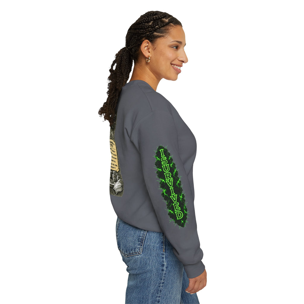I Survived 2020 — PANDEMIC S1:E1: Director's Cut "COVID-19: The Coronavirus" Unisex Heavy Blend™ Crewneck Sweatshirt