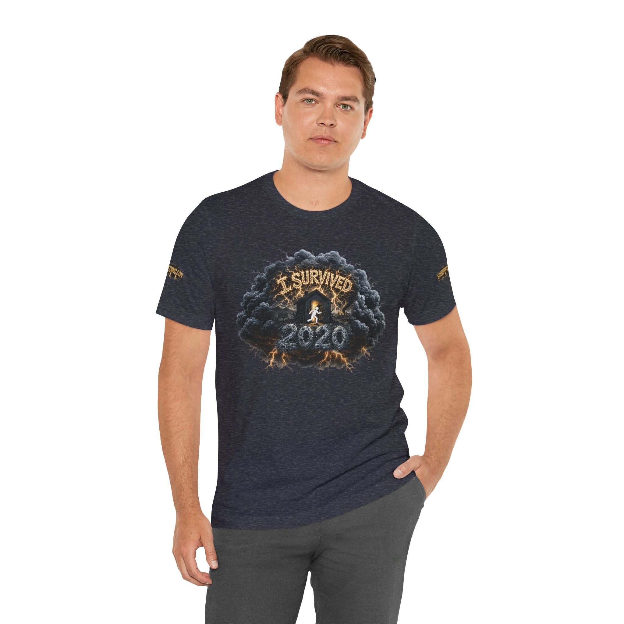 I Survived 2020 — Director's Cut Original Design Teaser Tee | Season 1 Premiere Drop Unisex Jersey Short Sleeve Tee