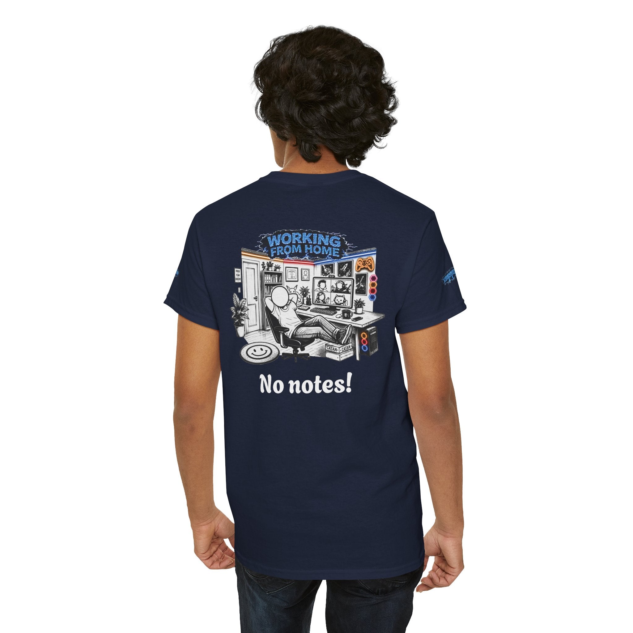 I Survived 2020 — LOCKDOWN S3:E4: Special Edition "Working From Home" Unisex Heavy Cotton Tee