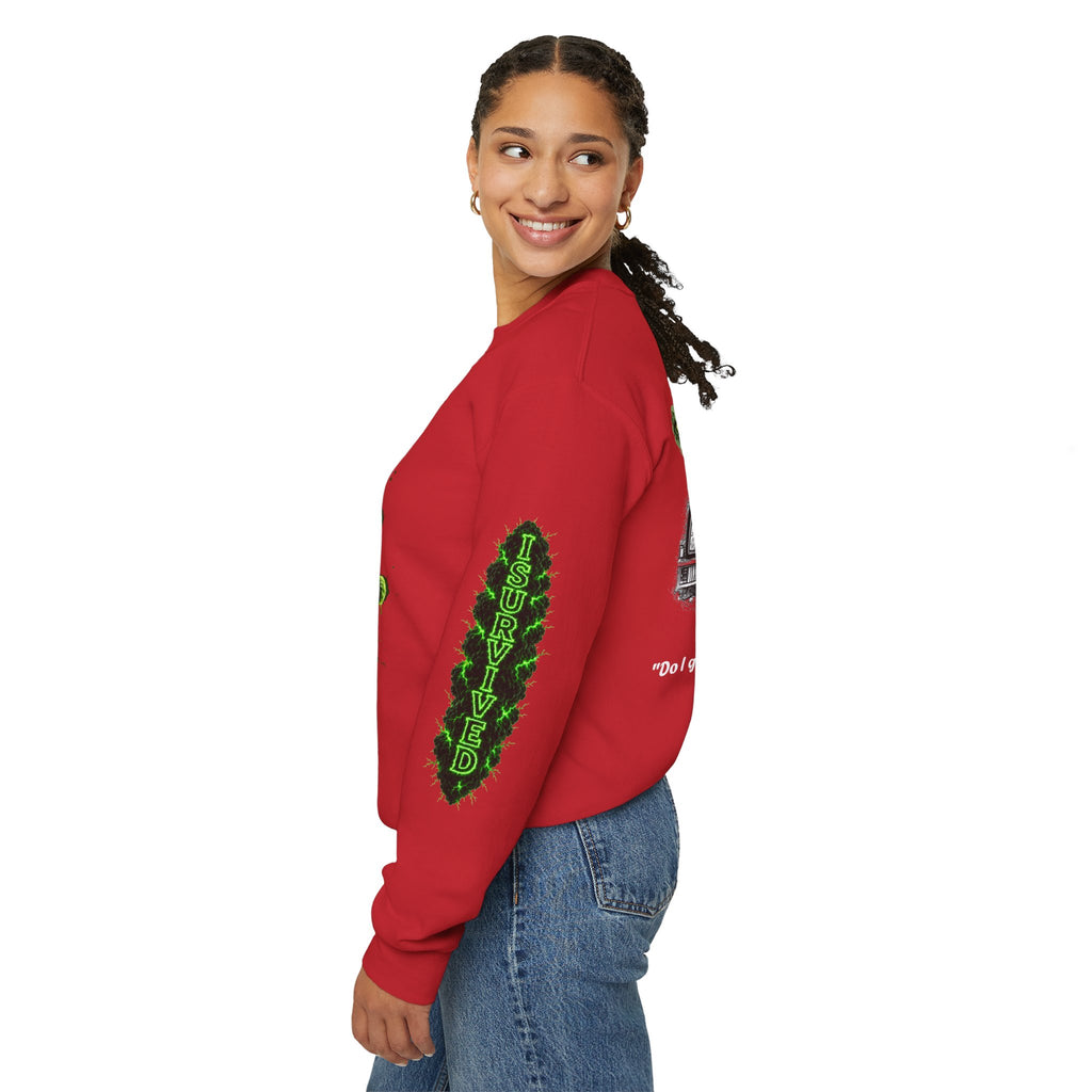 I Survived 2020 — Director's Cut S1:E2 "The Coming of COVID" | Pandemic Edition Unisex Heavy Blend™ Crewneck Sweatshirt