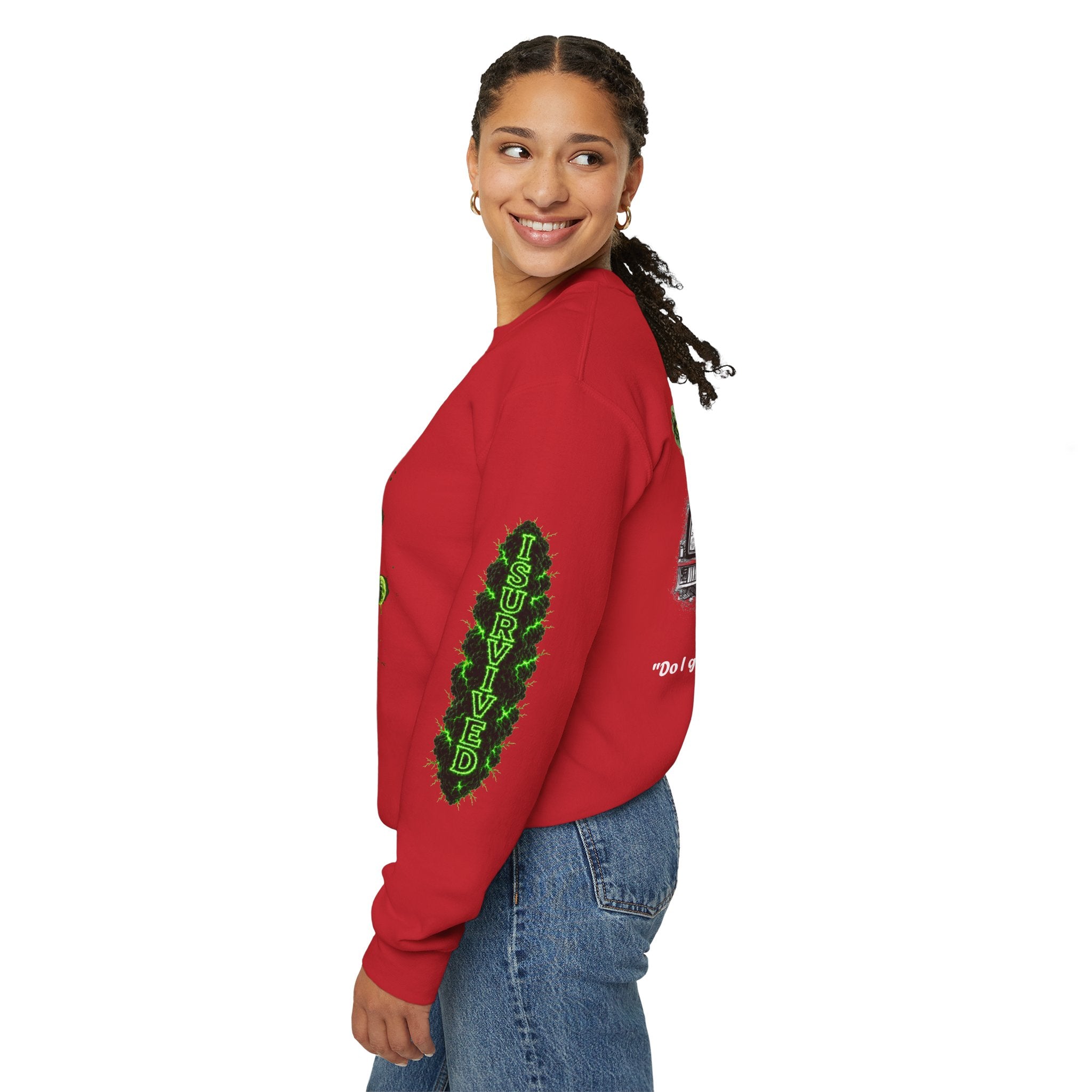 I Survived 2020 — Director's Cut S1:E2 "The Coming of COVID" | Pandemic Edition Unisex Heavy Blend™ Crewneck Sweatshirt