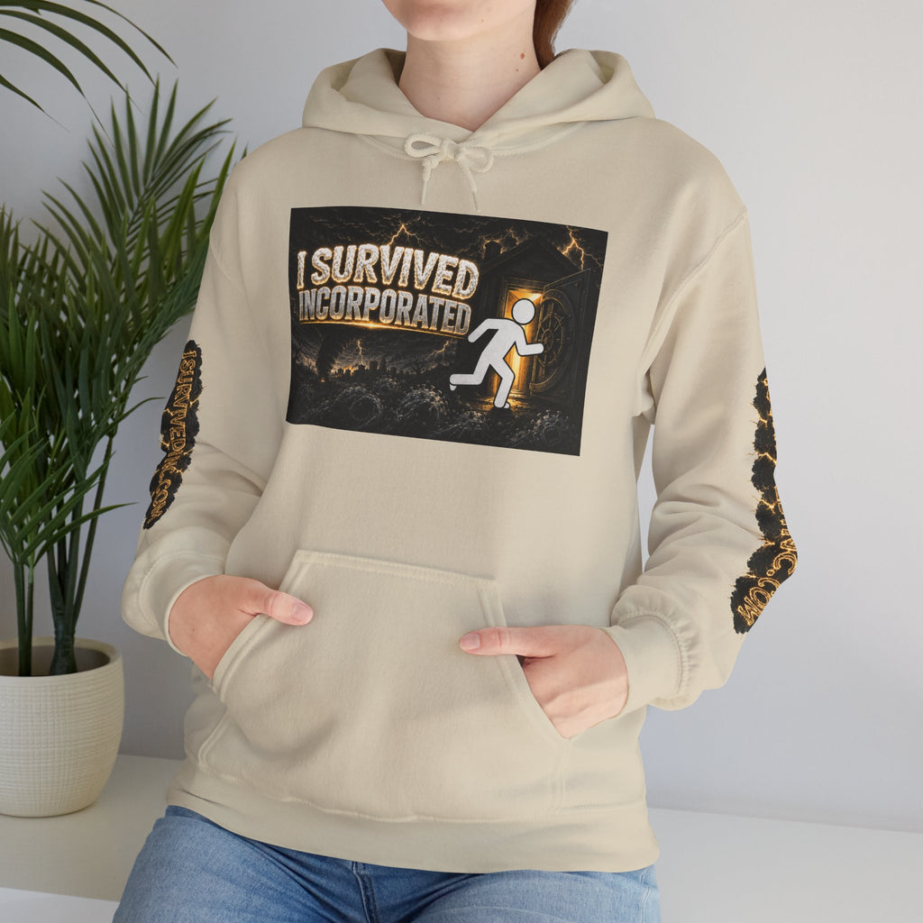 I Survived Incorporated Hoodie Sweatshirt – Original Design Teaser