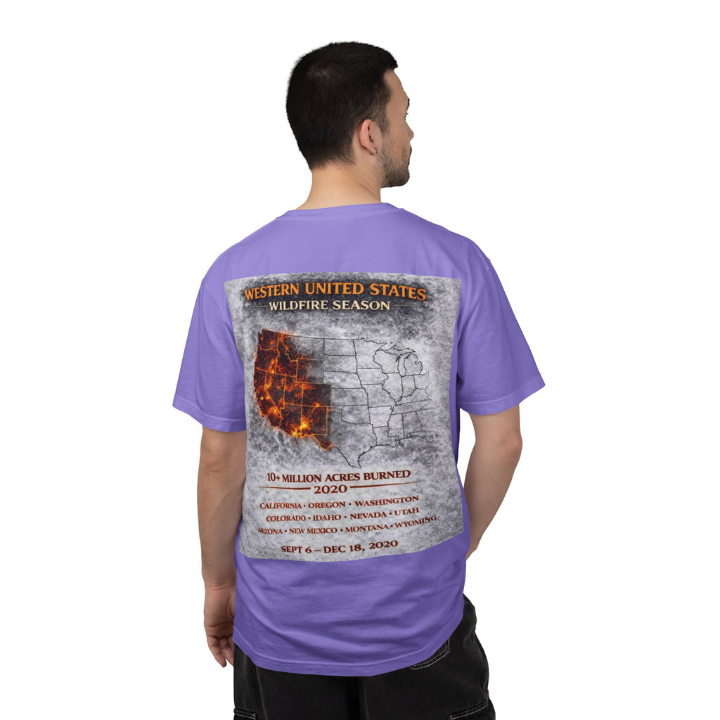 I Survived 2020 — S2:E4 "Western U.S. Wildfire Season" | Mid-Season Finale Pt. 1 | Wildfire Edition Memorial Unisex Garment-Dyed T-shirt