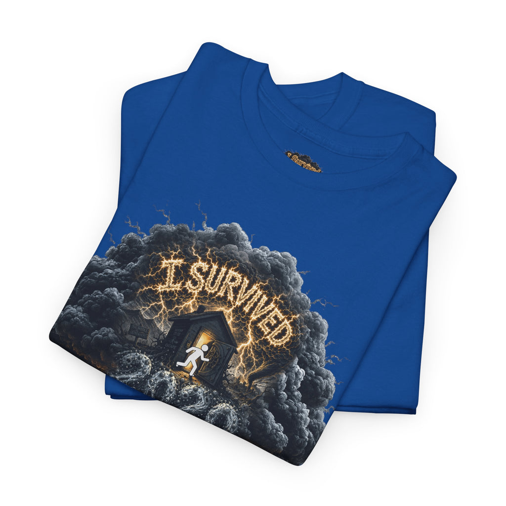 I Survived 2020 —  Deriector's Cut Original Design Teaser Tee | Season 1 Premiere Drop Unisex Heavy Cotton Tee