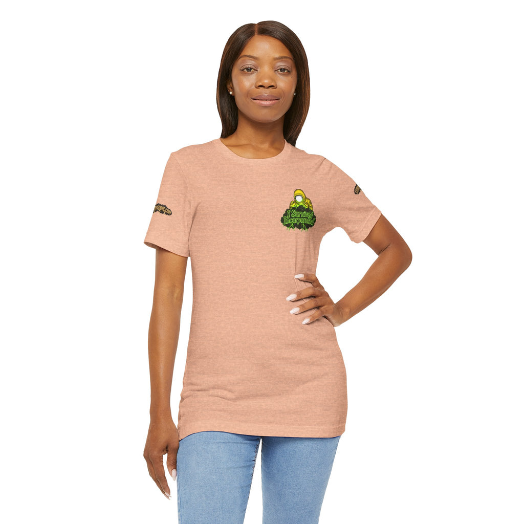 I Survived 2020 — "Please Stand By" Test Pattern Toxic Signal Tee Special Edition Summer Premiere Unisex Jersey Short Sleeve Tee