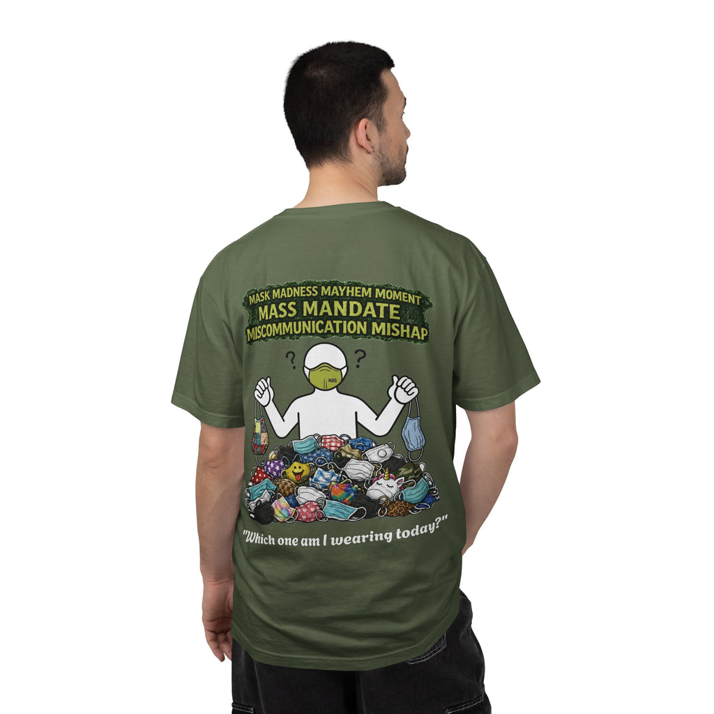 I Survived 2020 — Director's Cut S1:E4 "Mask Madness Mayhem Moment" | Pandemic Edition Unisex Garment-Dyed T-shirt