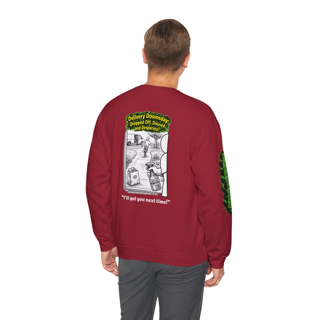 I Survived 2020 — PANDEMIC S1:E5: Director's Cut "Delivery Doomsday" Unisex Heavy Blend™ Crewneck Sweatshirt