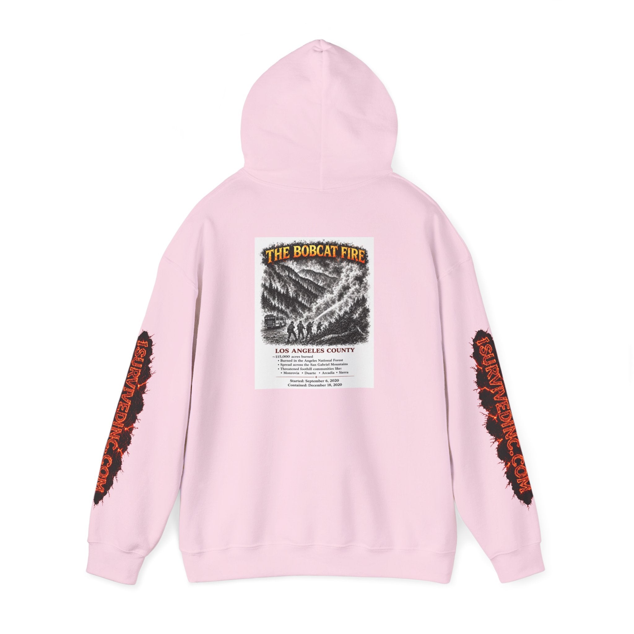 I Survived 2020 — S2:E2 "The Bobcat Fire" | Wildfire Edition Memorial Hoodie Sweatshirt