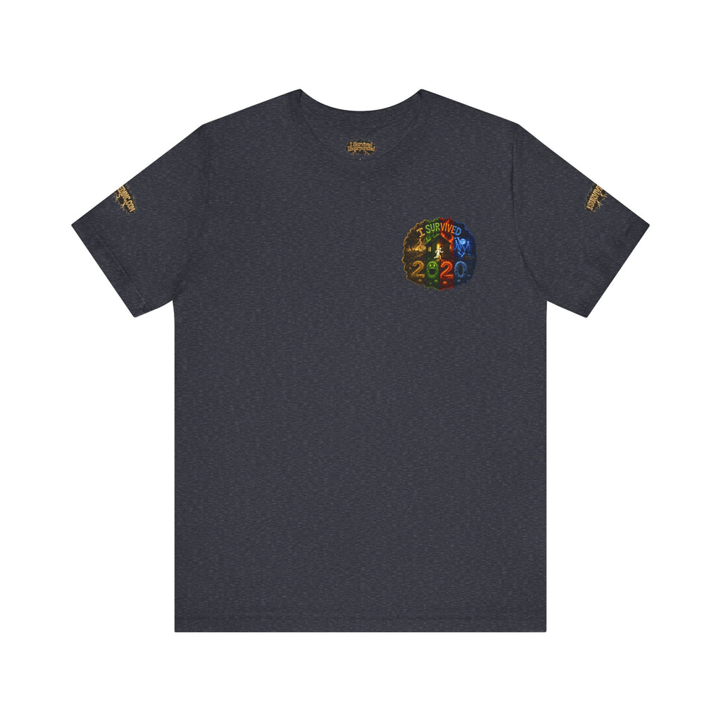 I Survived 2020 — "No Signal" Test Pattern Tee Alien Broadcast Finale Summer Premiere Unisex Jersey Short Sleeve Tee