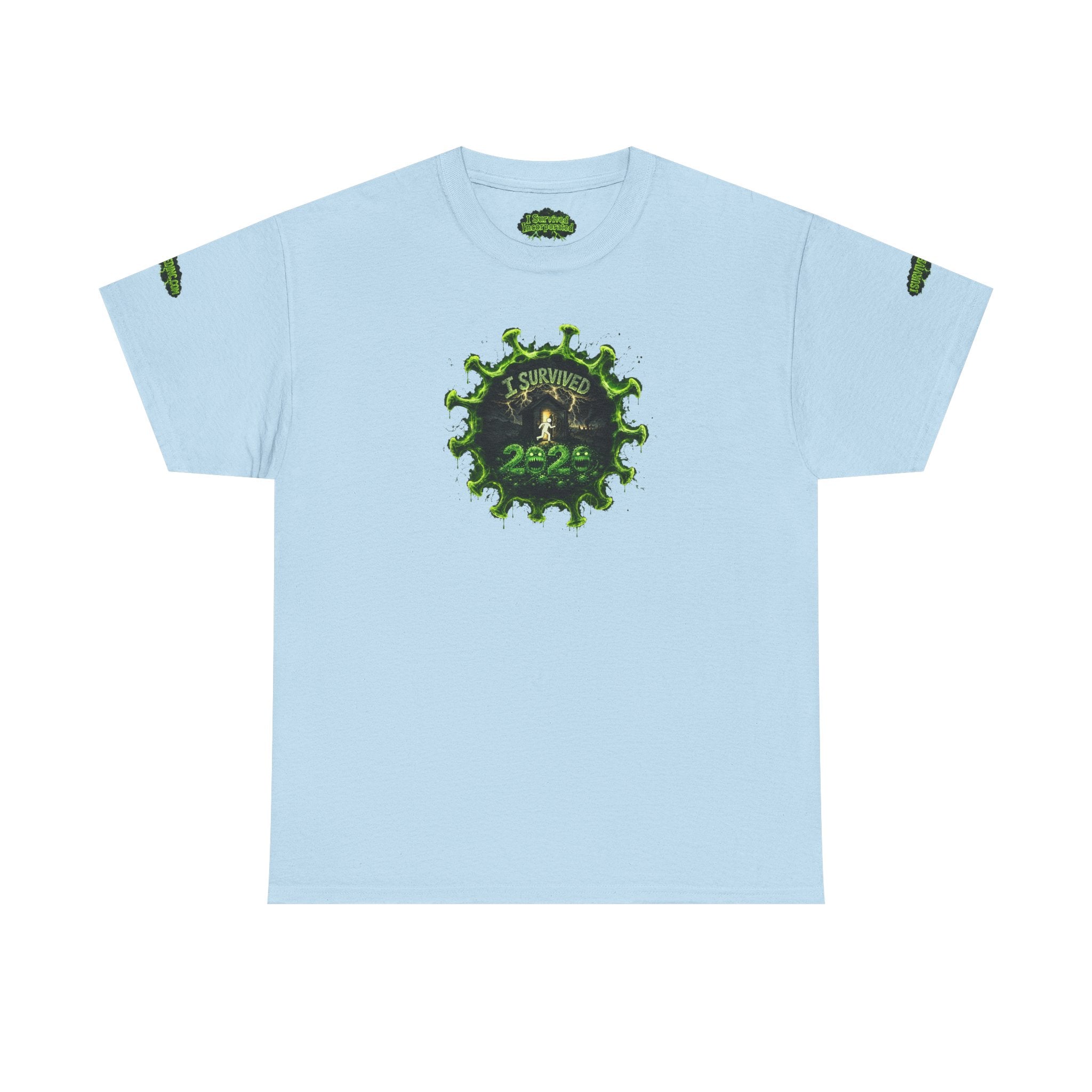I Survived 2020 — PANDEMIC S1:E3: Director's Cut Special Edition "The Jab!" Unisex Heavy Cotton Tee