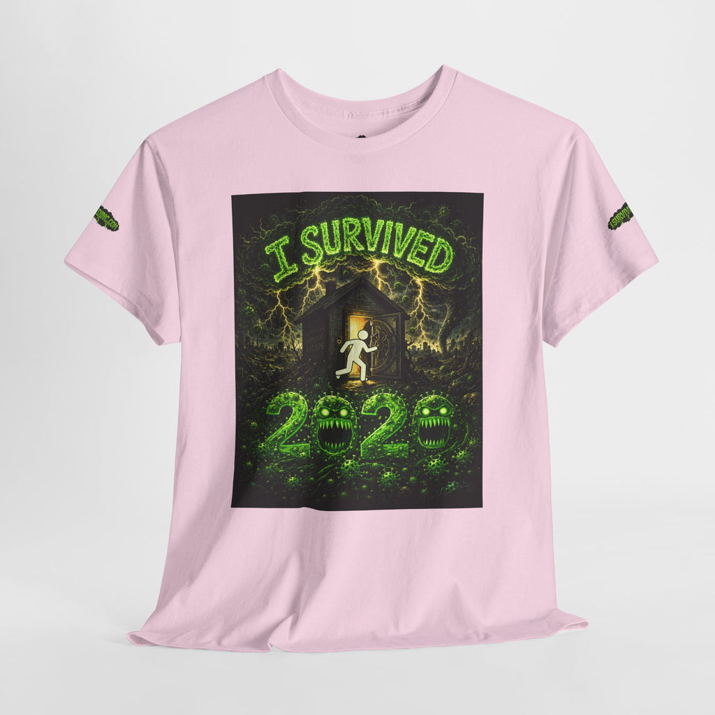 I Survived 2020 — S1:E1 "COVID-19: The Coronavirus" | Pandemic Edition Unisex Heavy Cotton Tee (SPECIAL EDITION)