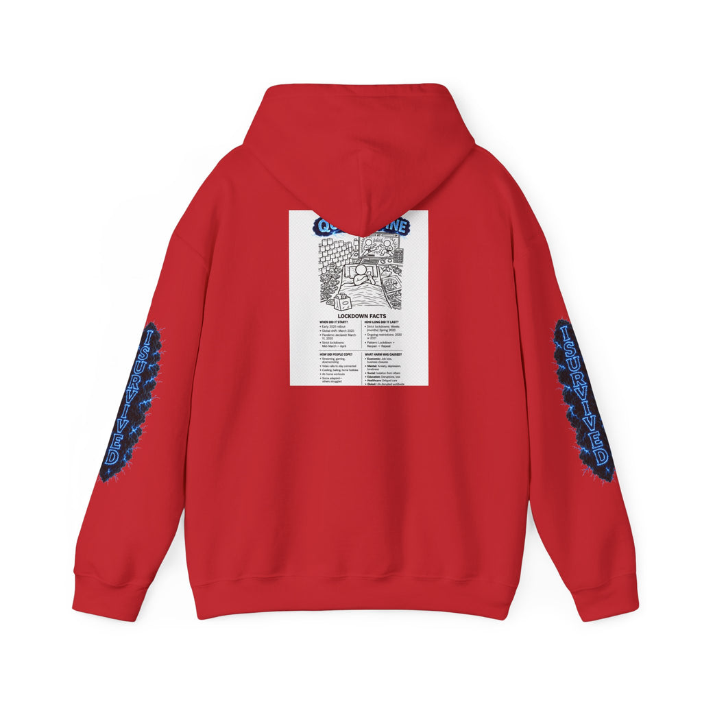 I Survived 2020 — Director's Cut S3:E1 "Quarantine" | Lockdown Edition Documentary Hoodie Sweatshirt