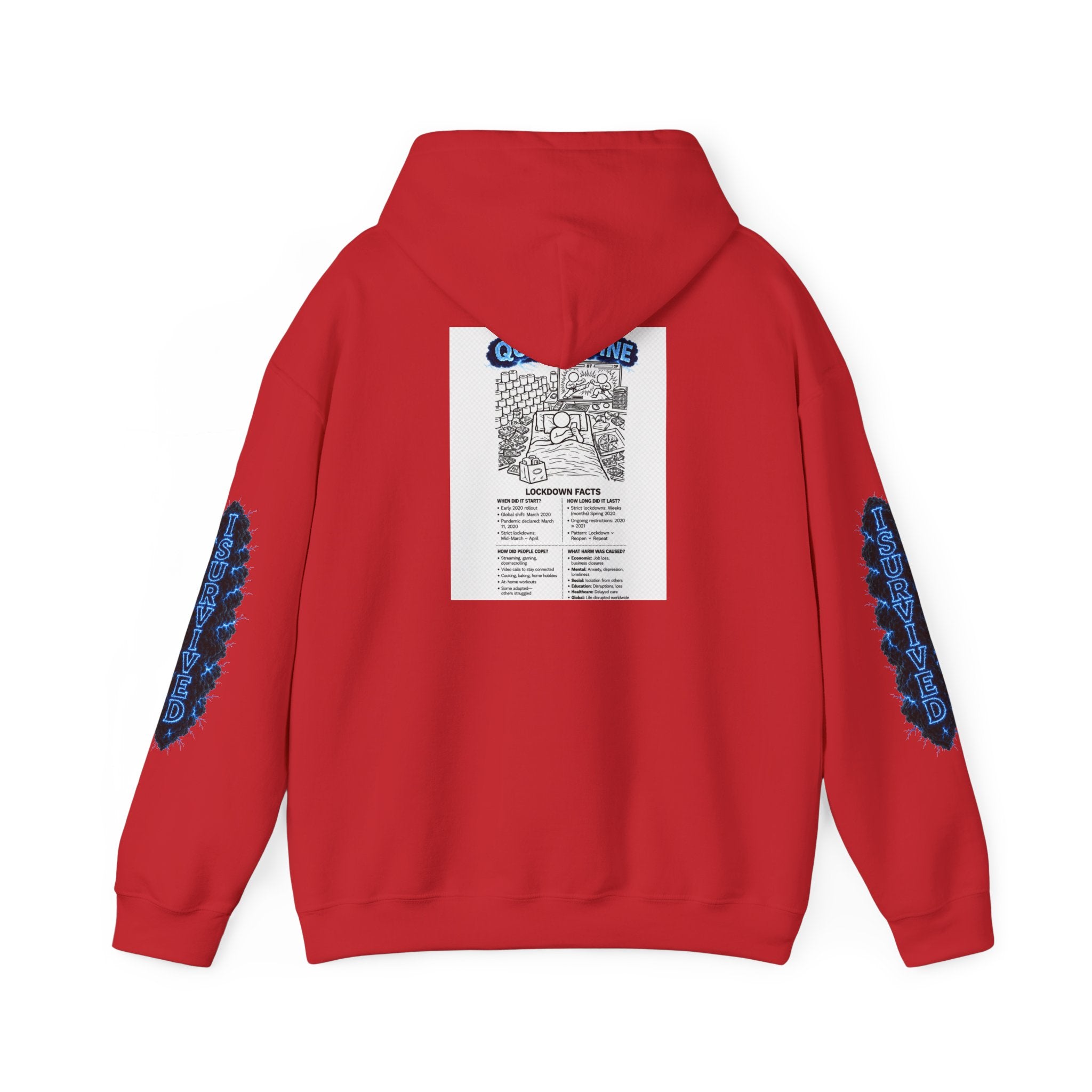 I Survived 2020 — Director's Cut S3:E1 "Quarantine" | Lockdown Edition Documentary Hoodie Sweatshirt