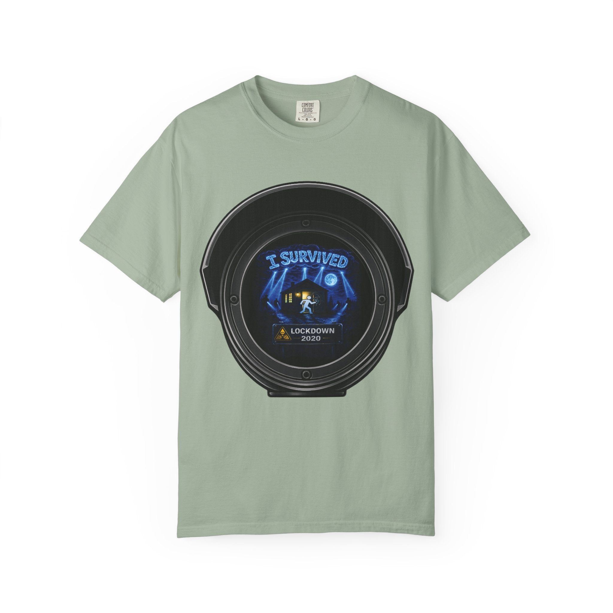 I Survived 2020 — Director's Cut S3:E1 "Quarantine" | Lockdown Edition Documentary Unisex Garment-Dyed T-shirt