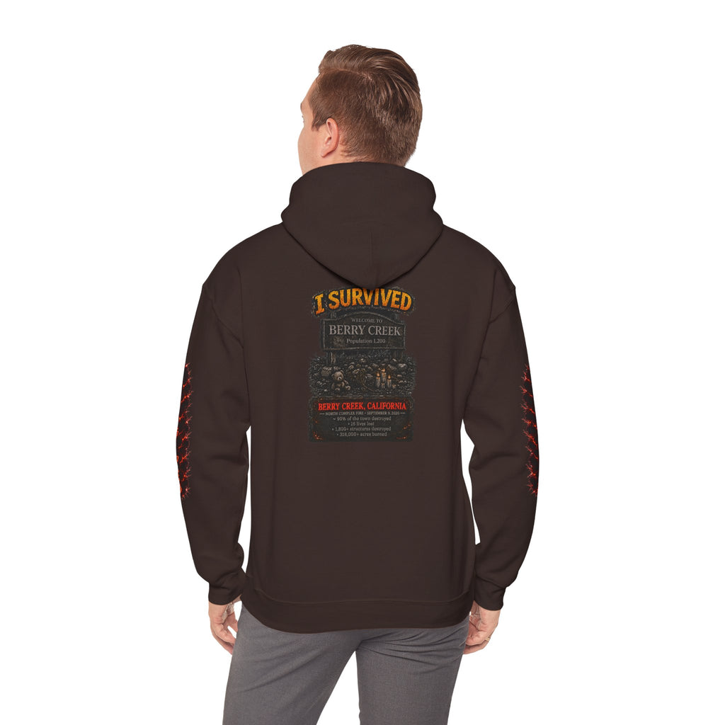 I Survived 2020 — Director's Cut S2:E1 "Berry Creek" | Wildfire Edition Memorial Hoodie Sweatshirt