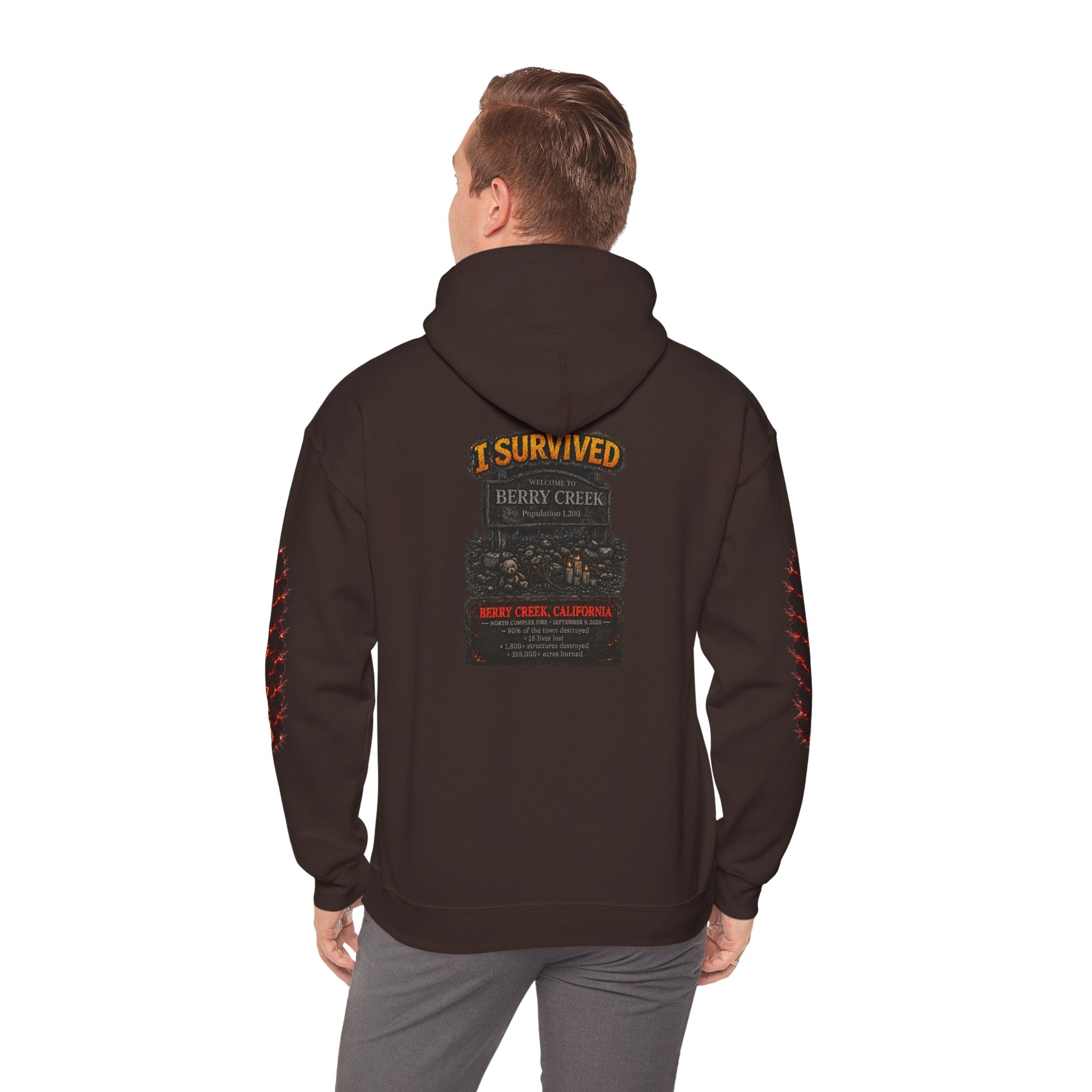 I Survived 2020 — Director's Cut S2:E1 "Berry Creek" | Wildfire Edition Memorial Hoodie Sweatshirt