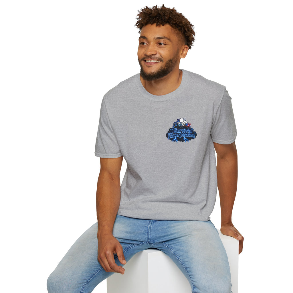 I Survived 2020 — "Please Stand By" Test Pattern Tee Lockdown Edition Summer Exclusive Unisex Softstyle T-Shirt
